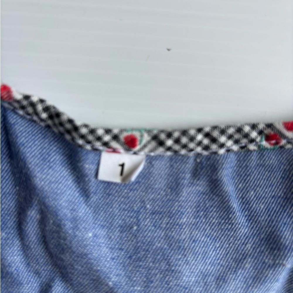 Designer Vintage bunny blouse Size US XXS / EU 40 - 3 Thumbnail