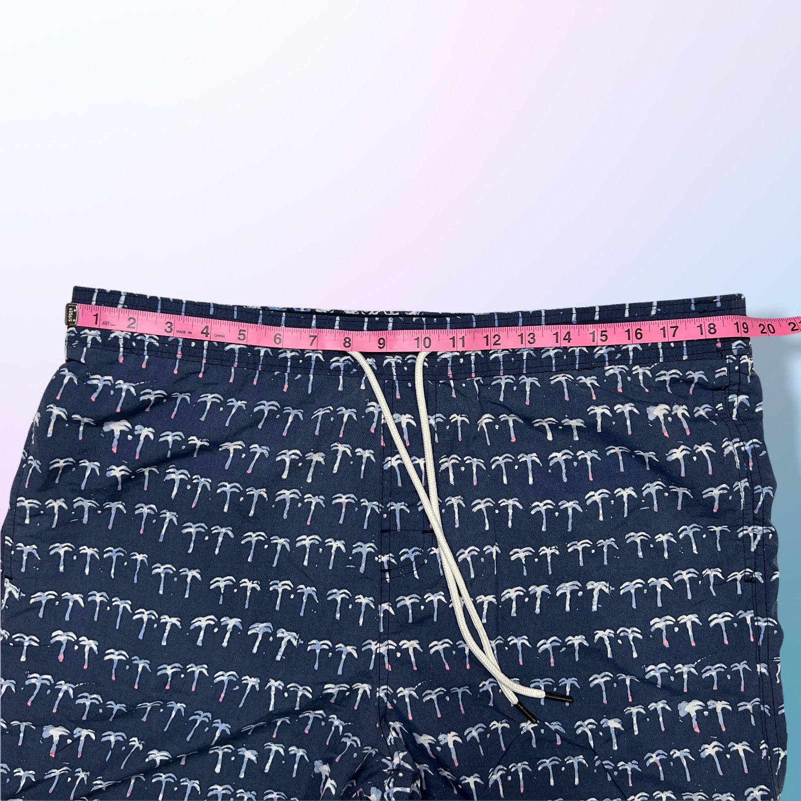 Tommy Hilfiger Tommy Hilfiger Blue Palm Swim Trunks XXL Mesh 38 Size US 38 / EU 54 - 3 Thumbnail