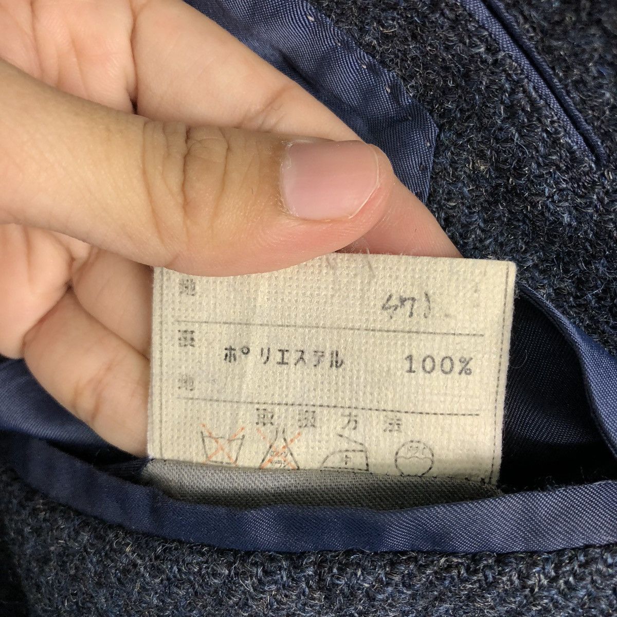 Harris Tweed 🔥Vintage Harris Tweed Harringbone Wool Jacket Double Breast Size US M / EU 48-50 / 2 - 15 Thumbnail