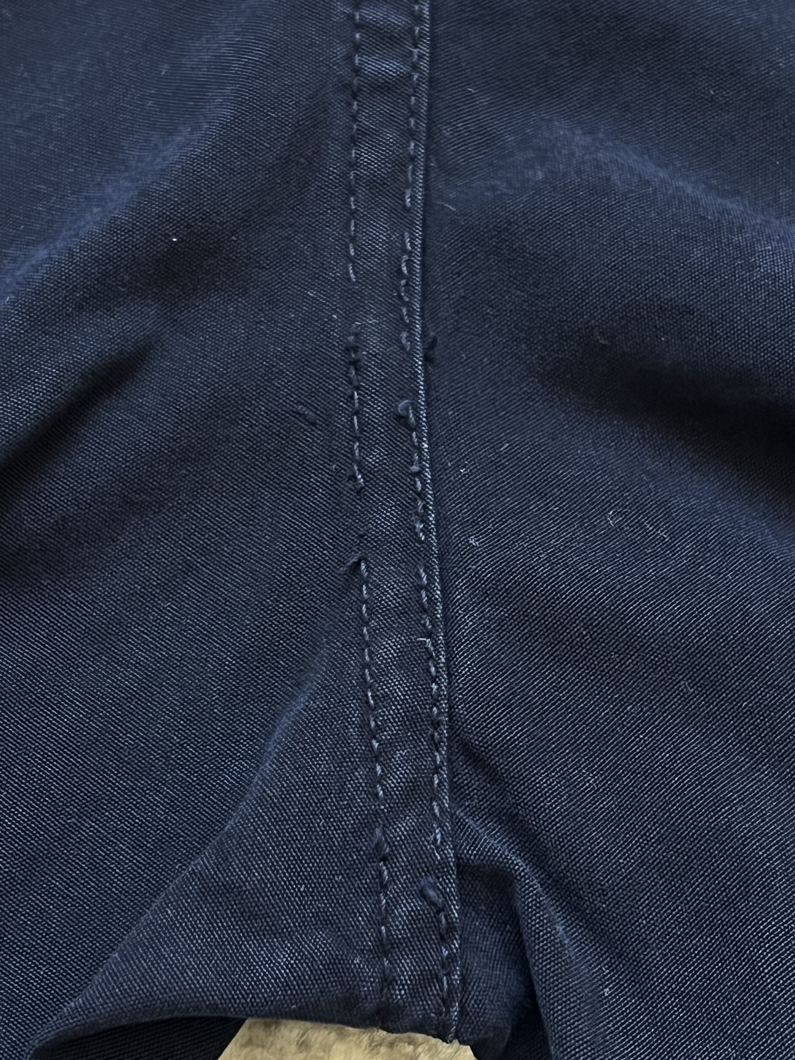 Armani × Giorgio Armani × Vintage Vintage Armani Dark Blue Trousers Italy Size US 38 / EU 54 - 12 Thumbnail
