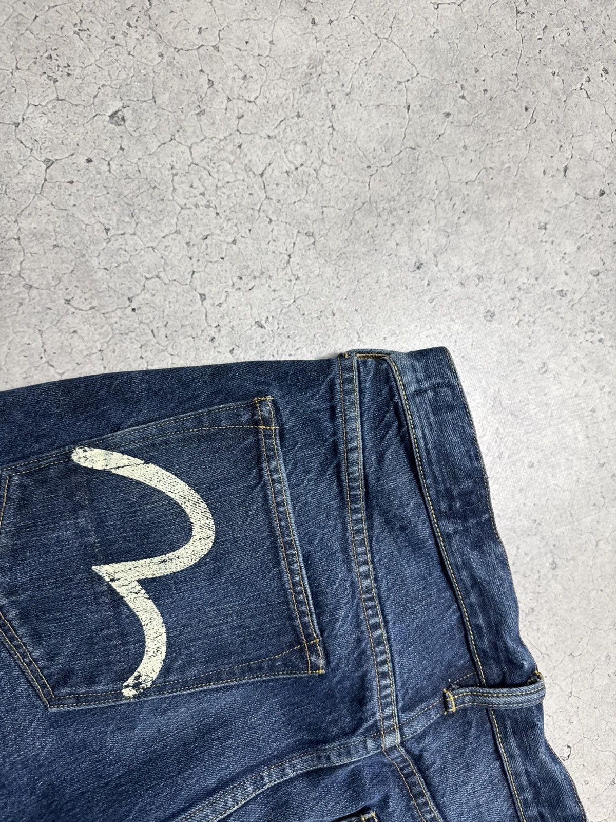 Evisu Evisu Denim Shorts Jeans Big Logo Size S Casual Size US 30 / EU 46 - 12 Thumbnail