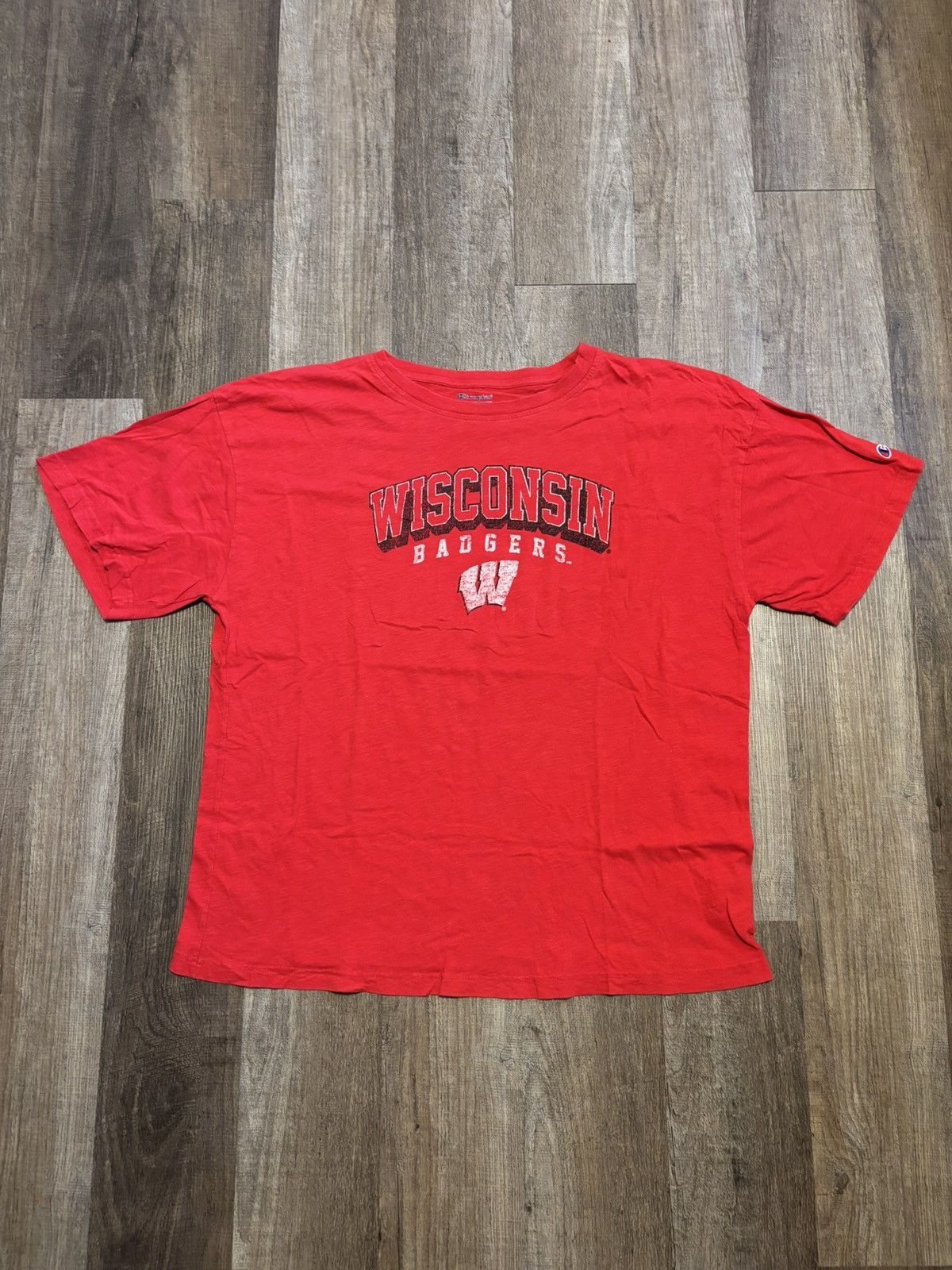 Champion Champion NCAA Wisconsin Badgers Logo Tee Shirt Size US XXL / EU 58 / 5 - 1 Thumbnail