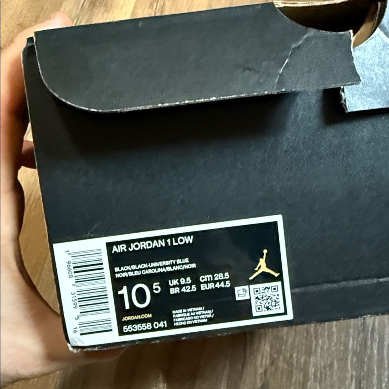 Jordan Brand Jordan 1 Low University Blue Size US 10.5 / EU 43-44 - 12 Thumbnail
