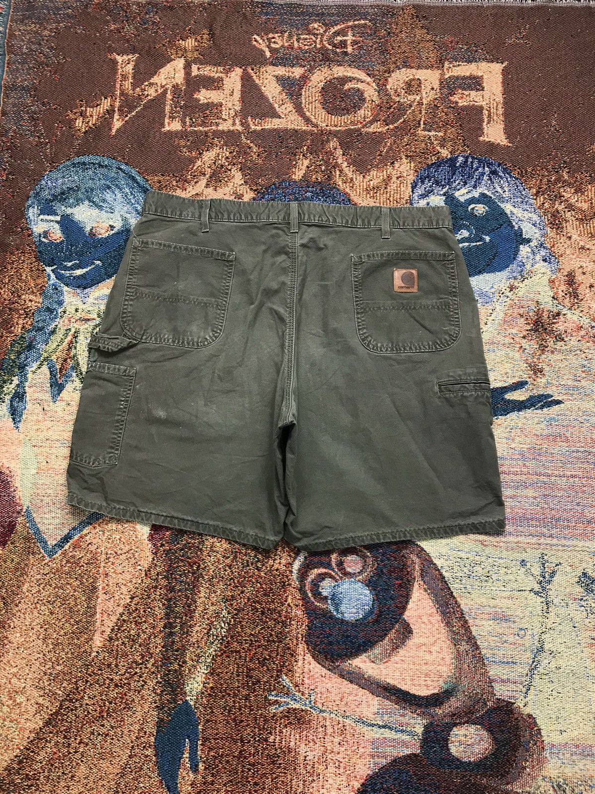 Carhartt Vintage Carhartt B144 OLV carpenter short Size US 42 / EU 58 - 2 Thumbnail