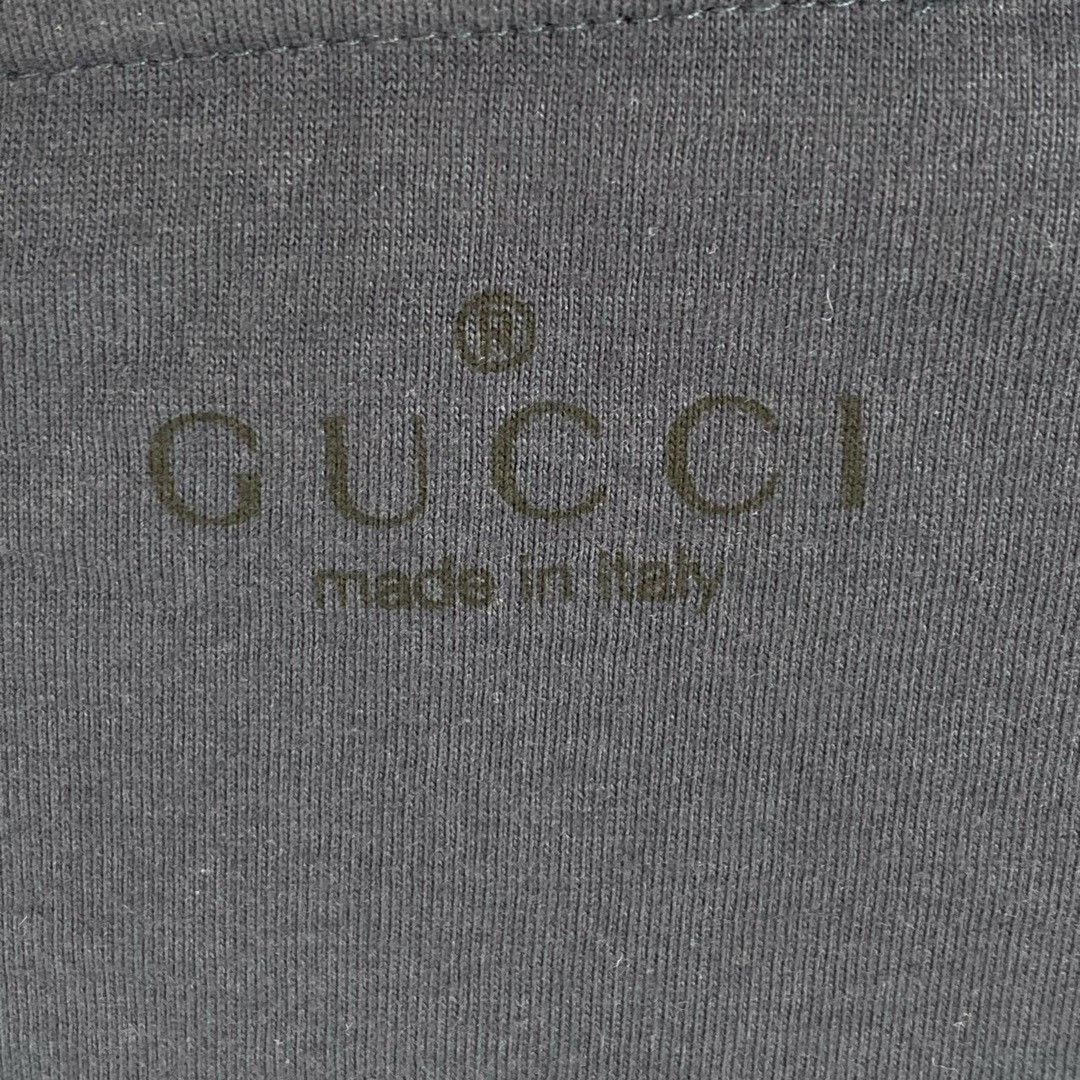 Gucci Gucci cuff red and black stripe back letter short sleeve. N Size US L / EU 52-54 / 3 - 3 Thumbnail
