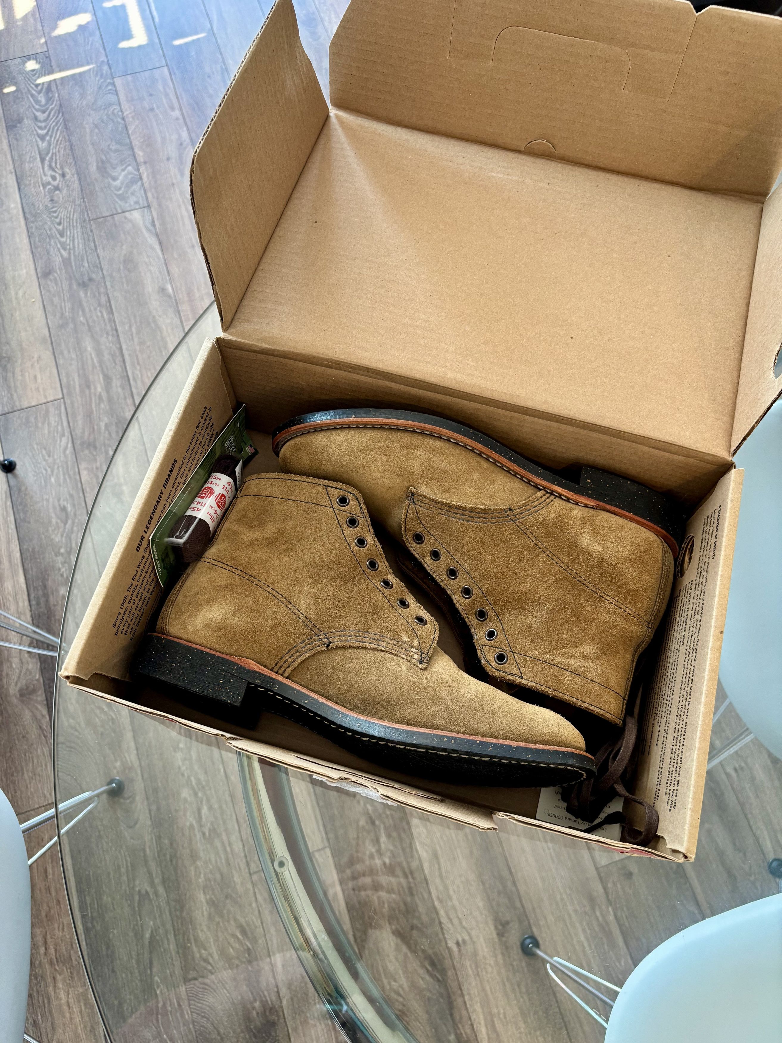 Red Wing Red Wing 8062 Merchant Boots – Olive Mohave Size US 9 / EU 42 - 4 Thumbnail