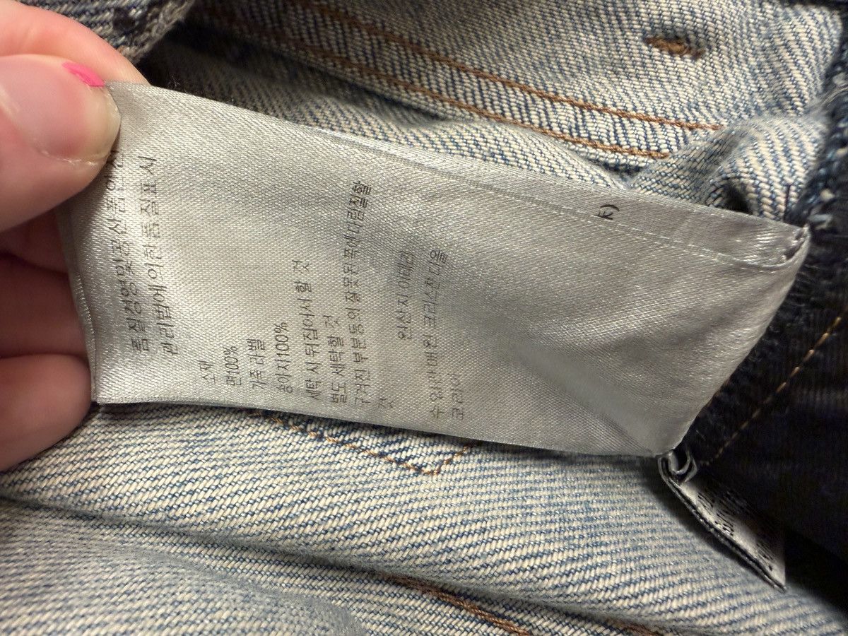 Dior Dior Homme SS15 Runway Handwritten Script Denim Size US 32 / EU 48 - 9 Thumbnail