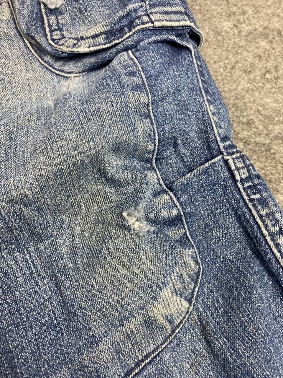 Japanese Brand japanese brands cargo denim distressed Size US 36 / EU 52 - 10 Thumbnail