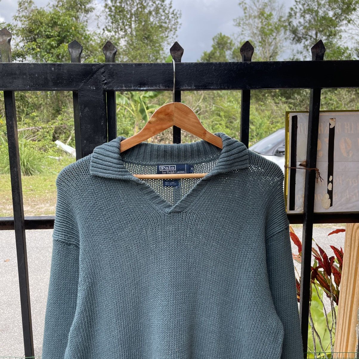 Polo Ralph Lauren 🔥Vintage Polo Ralph Lauren Collared Polos Jumper Knitwear Size US S / EU 44-46 / 1 - 4 Thumbnail
