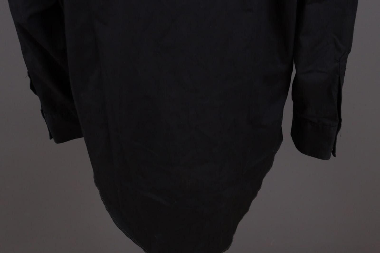 Wrangler Vintage Wrangler Black USA Long Tails Shirt Size 17 / 33 Size US M / EU 48-50 / 2 - 11 Thumbnail