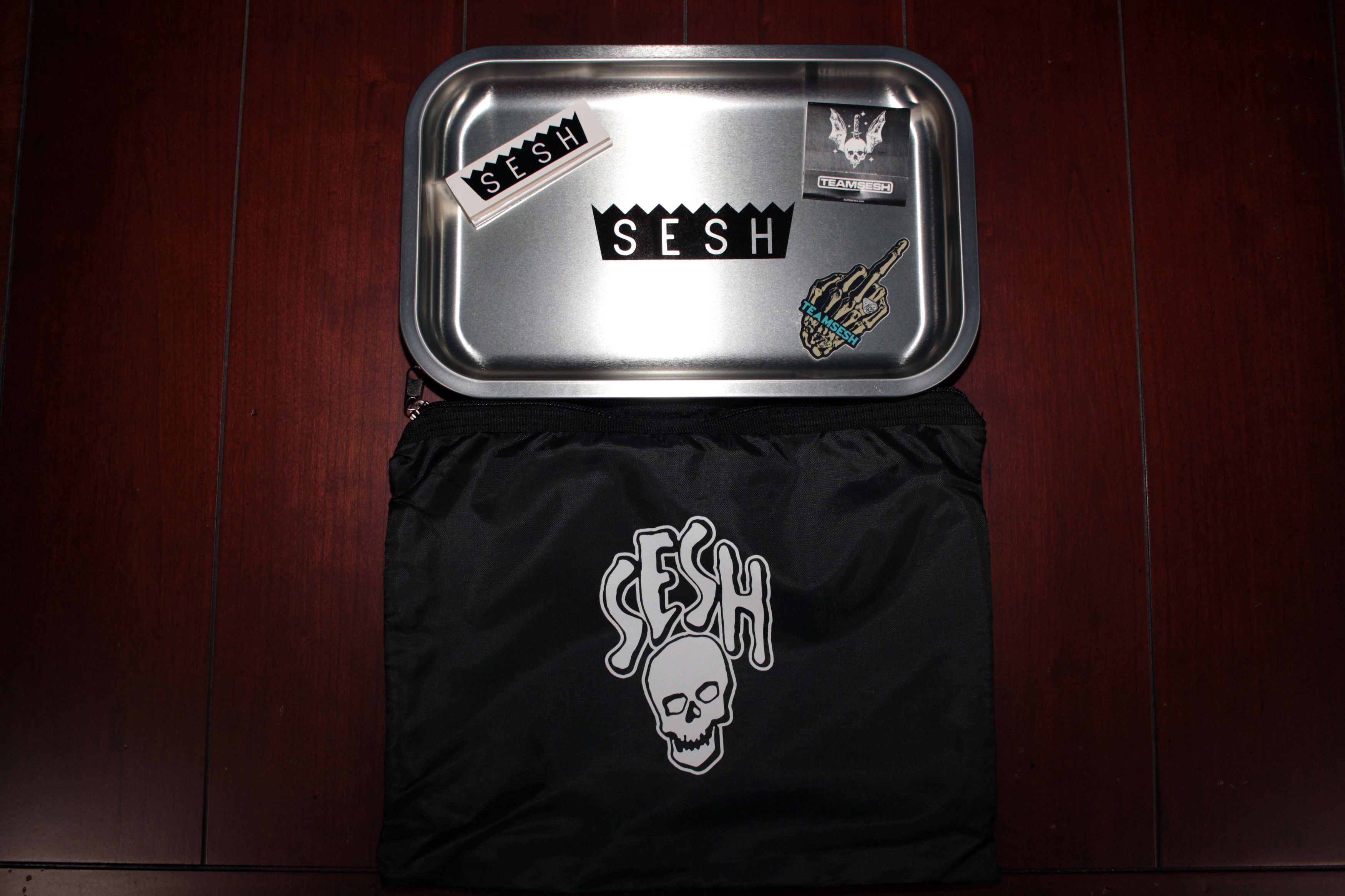 Bones × TeamSESH TeamSESH Rolling Tray Set (Metal) Size ONE SIZE - 1 Thumbnail