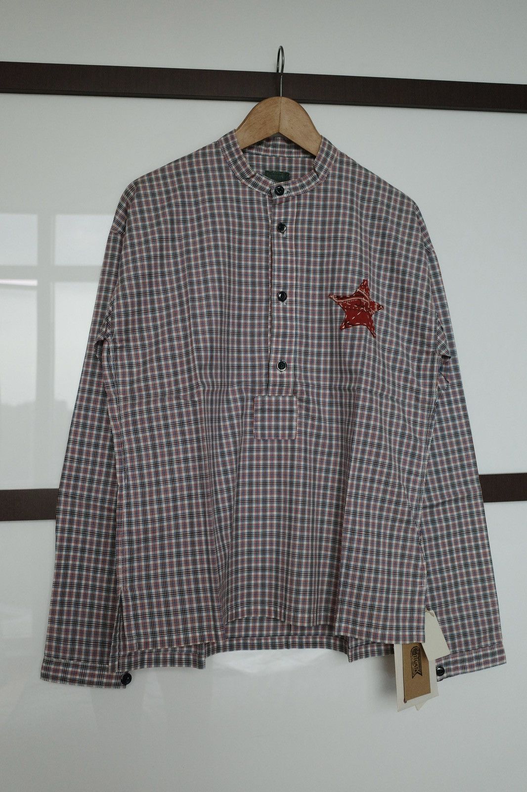 Visvim Visvim ICT Jakob Shirt L/S Red Check Size US M / EU 48-50 / 2 - 3 Thumbnail