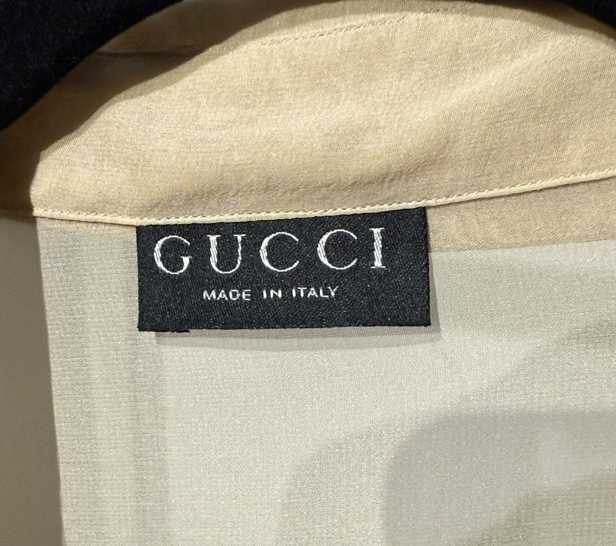 Gucci Gucci by Tom Ford SS1997 Brown Ombré Dyed Silk Shirt Size US M / EU 48-50 / 2 - 3 Thumbnail