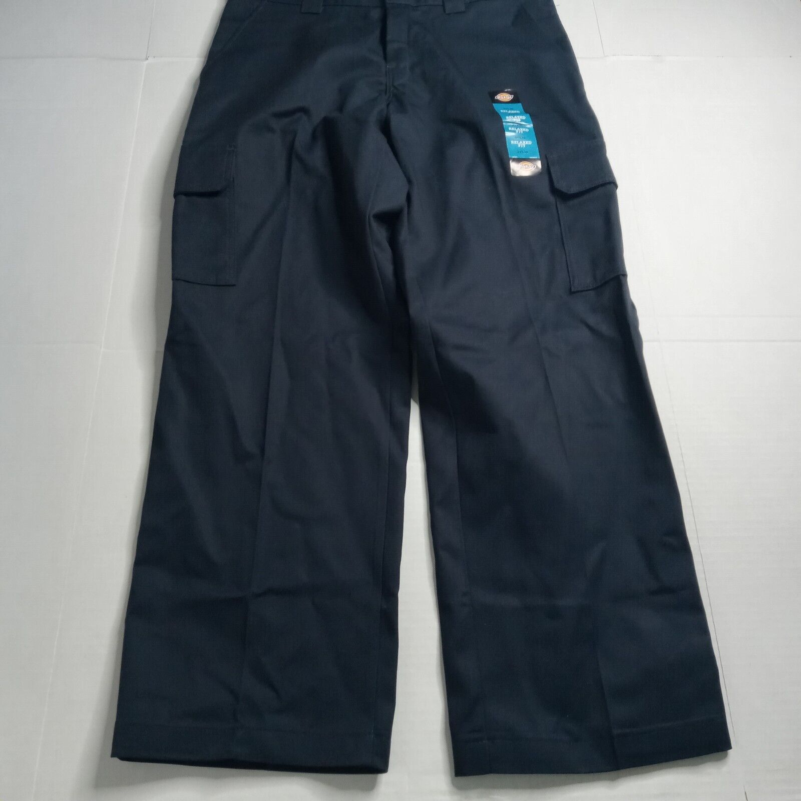 Dickies Dickies Cargo Pants Mens 34x30 Blue Relaxed Fit Straight Leg Size US 34 / EU 50 - 1 Thumbnail