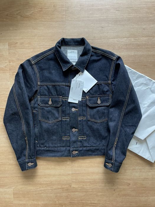 Visvim Visvim SS 2023 Social Sculpture 101 Denim Jacket Unwashed