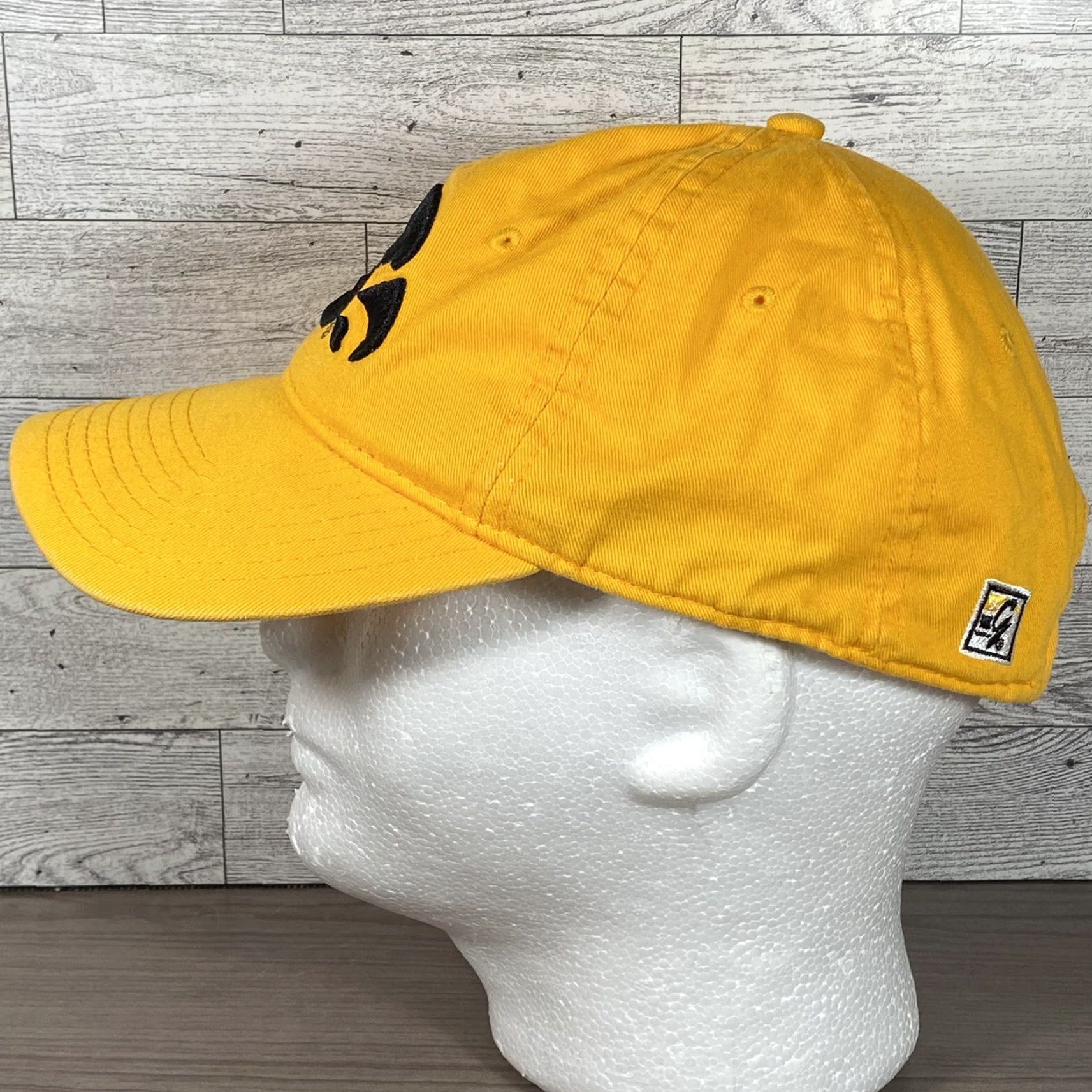 Etro Iowa Hawkeyes The Game Strap Back Embroidered Retro Logo Hat Cap Baseball Cap Men Adjustable Twill Multicolor University of Iowa Hawkeyes Size ONE SIZE - 2 Thumbnail