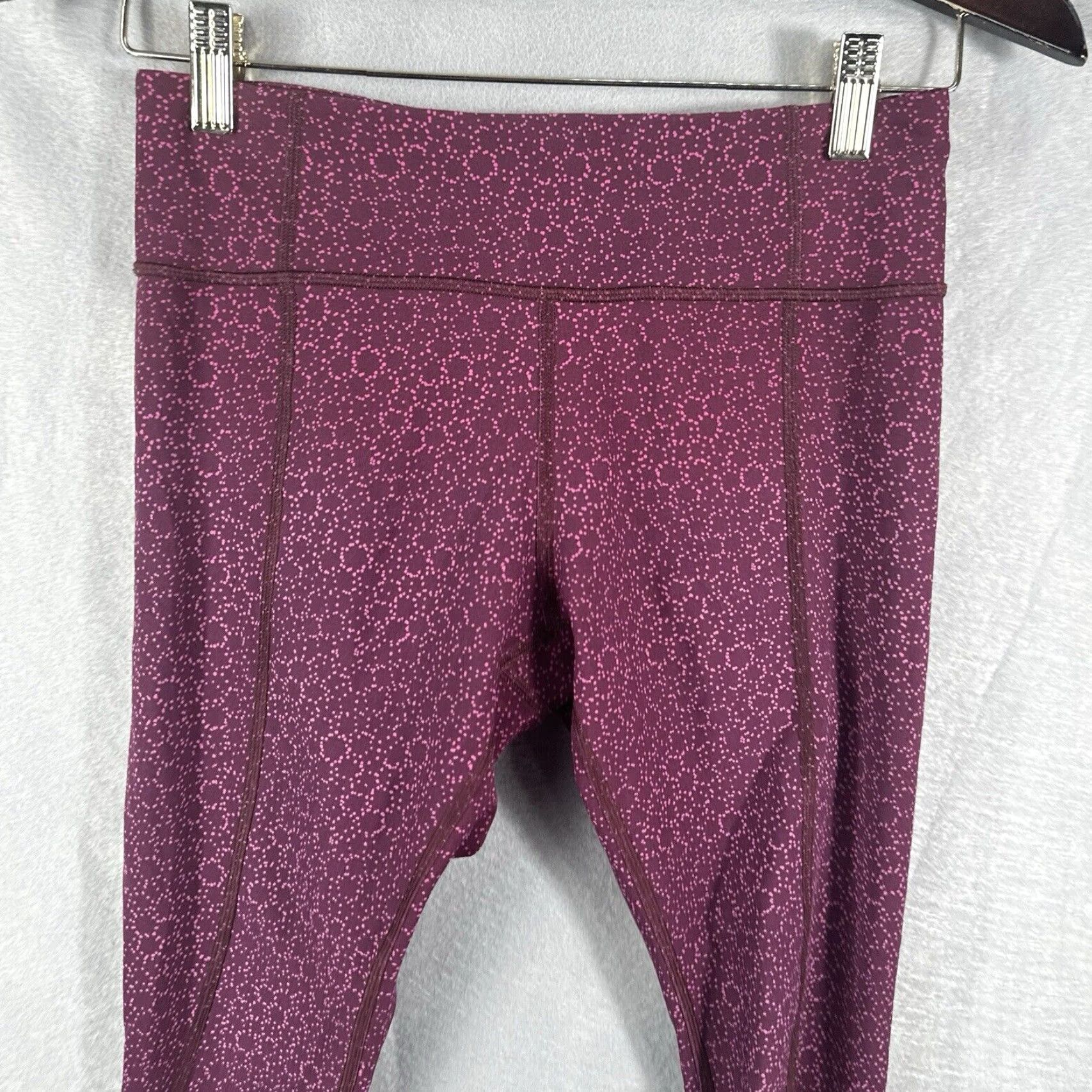 Lululemon Lululemon Athletica Mid Rise Tight Pants Womens 6 Pink Purple Yoga Jogging Size 28" / US 6 / IT 42 - 5 Thumbnail
