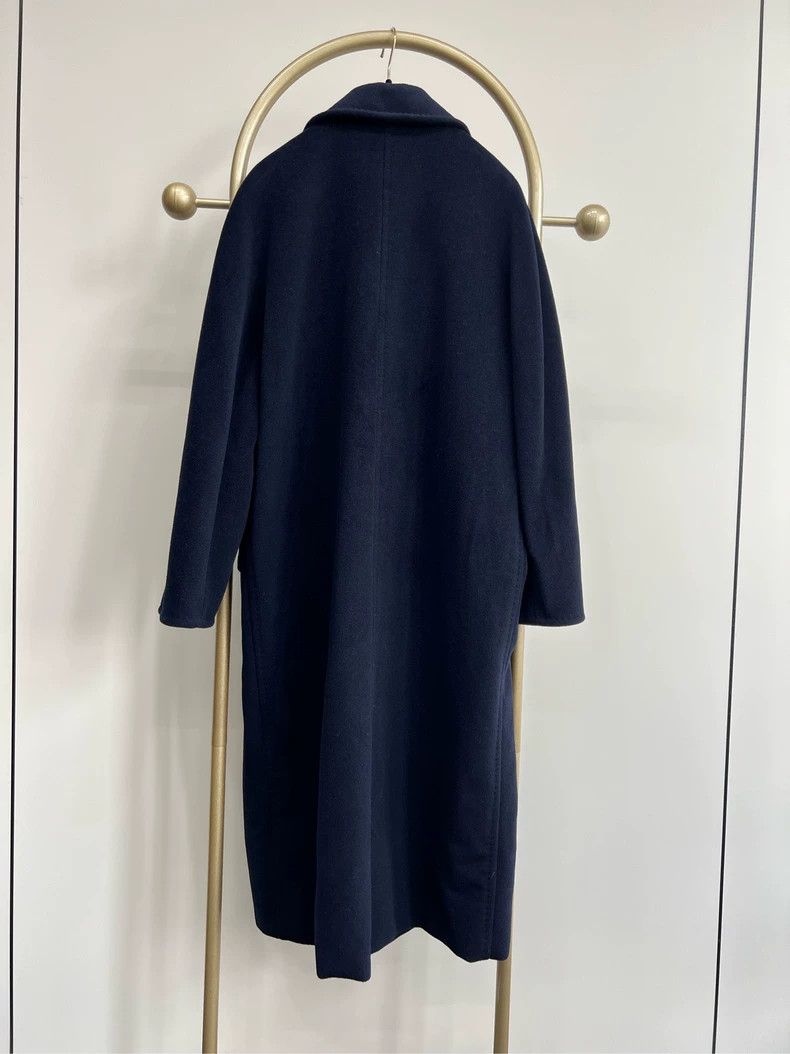 Max Mara Max Mara Classic Blue 101801 Wool Coat Size M / US 6-8 / IT 42-44 - 2 Thumbnail