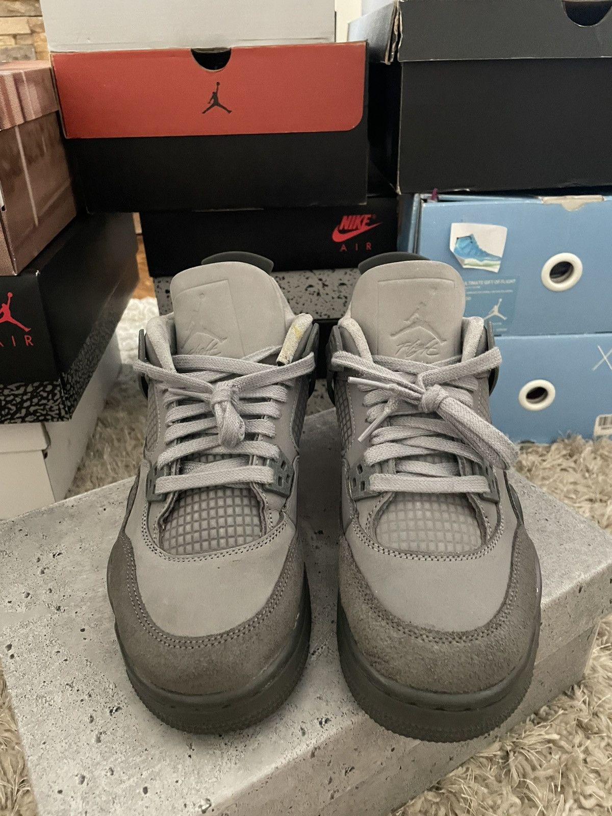 Jordan Brand Jordan 4 Wet Cement Size US 6.5 / EU 39-40 - 4 Thumbnail