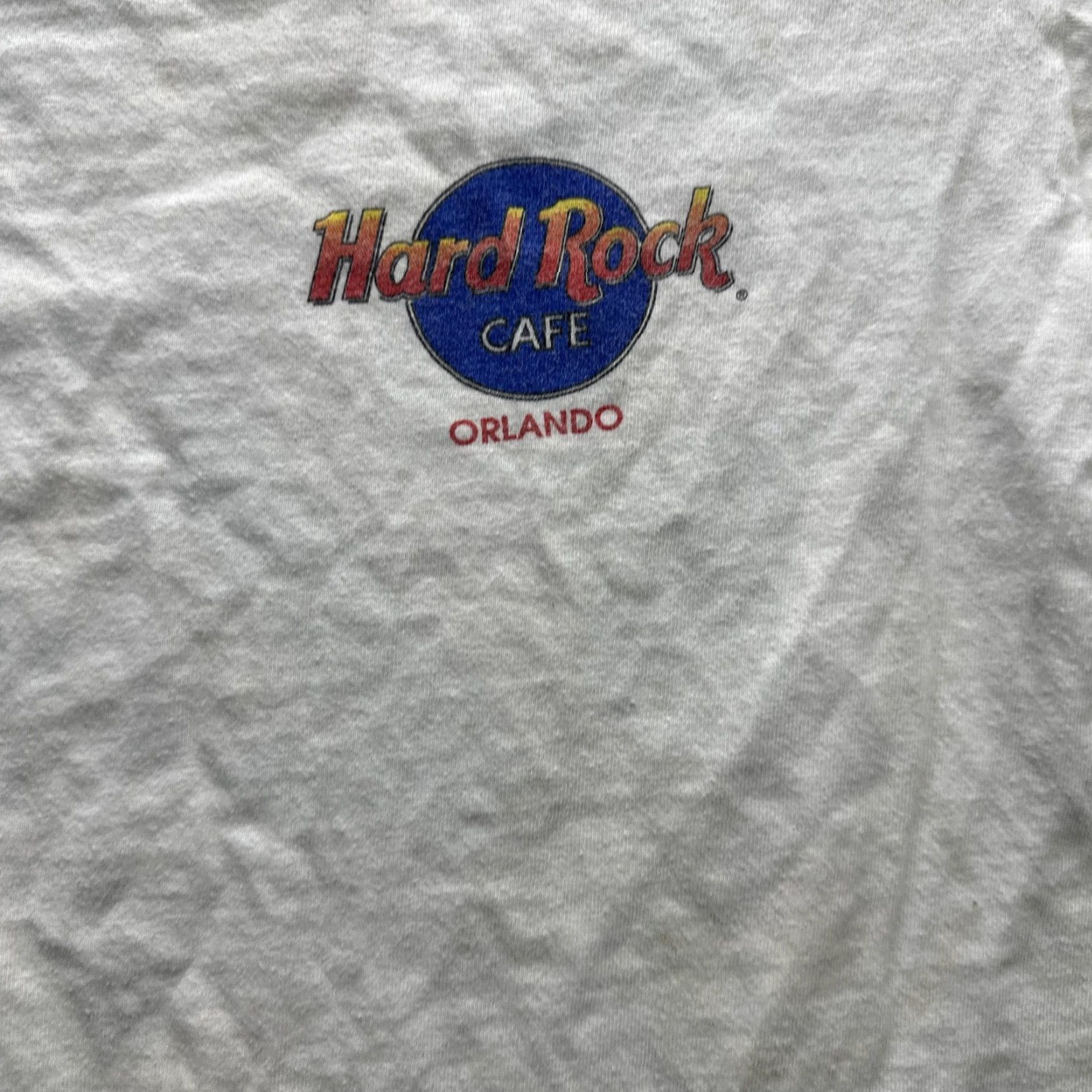 Hard Rock Cafe VINTAGE Hard Rock Cafe Orlando Shirt Mens Medium White Guitar Save Planet 90s Size US L / EU 52-54 / 3 - 7 Thumbnail