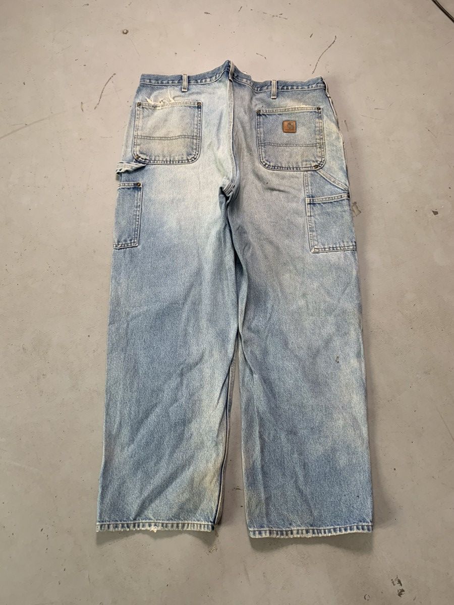 Carhartt Vintage Carhartt B136 dst double knee denim Size US 40 / EU 56 - 7 Thumbnail