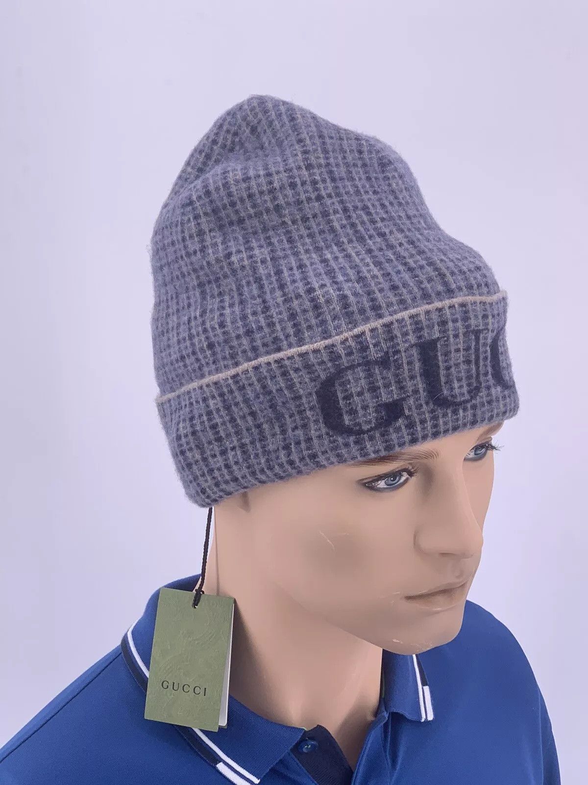 Gucci new Gucci wool hat women men size-M-58cm Size ONE SIZE - 2 Thumbnail