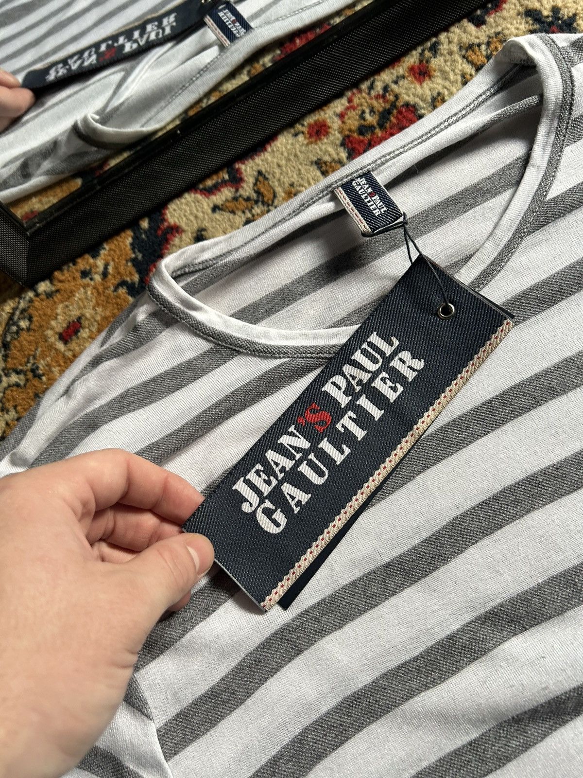 Jean Paul Gaultier Y2K Jean Paul Gaultier Classic Design Stripe T-shirt Size XXL / US 16-18 / IT 52-54 - 4 Thumbnail