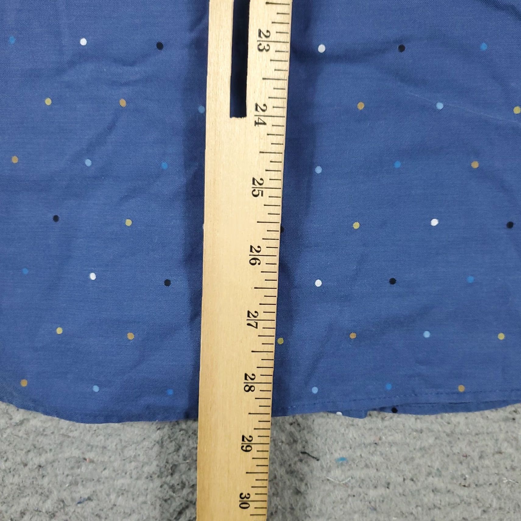 Tommy Hilfiger Tommy Hilfiger Shirt Mens 15.5 Blue Dress Button Up Long Sleeve Size 40R - 4 Thumbnail