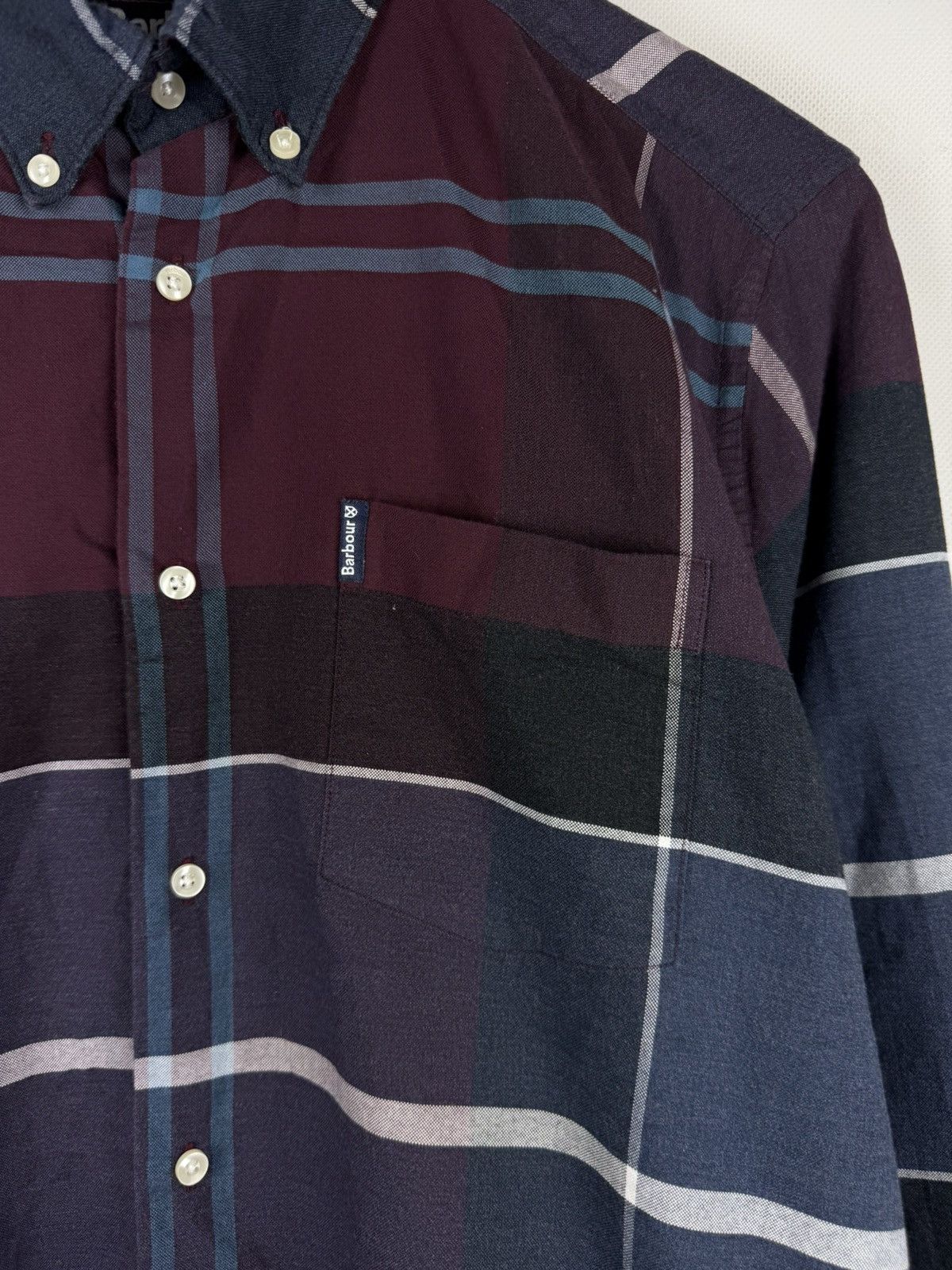 Barbour Barbour Cannich Men’s Long Sleeve Plaid Button Up Shirt Size US M / EU 48-50 / 2 - 9 Thumbnail