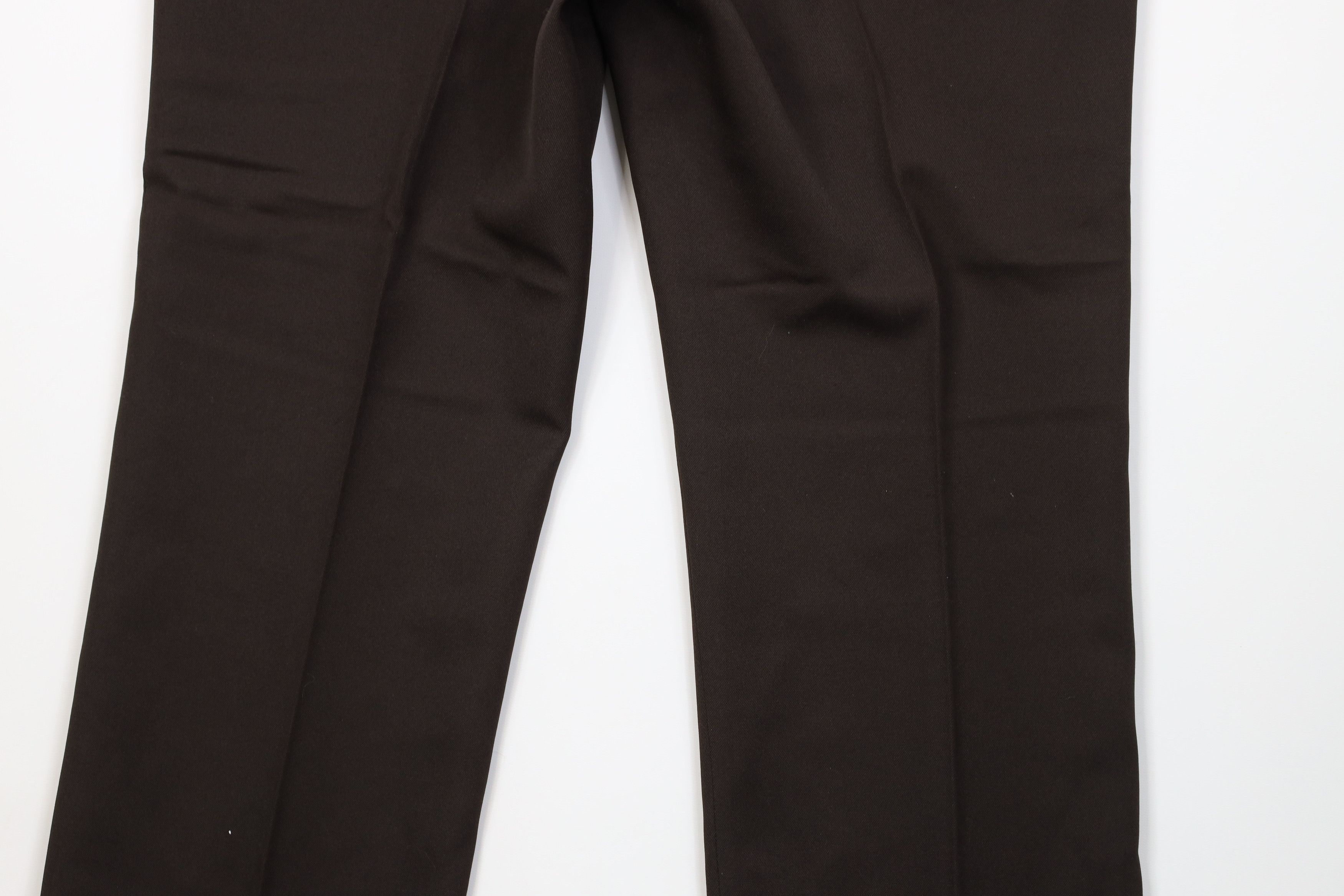 Vintage Vintage 70s Streetwear Flared Wide Leg Chino Pants Brown USA Size US 36 / EU 52 - 13 Thumbnail