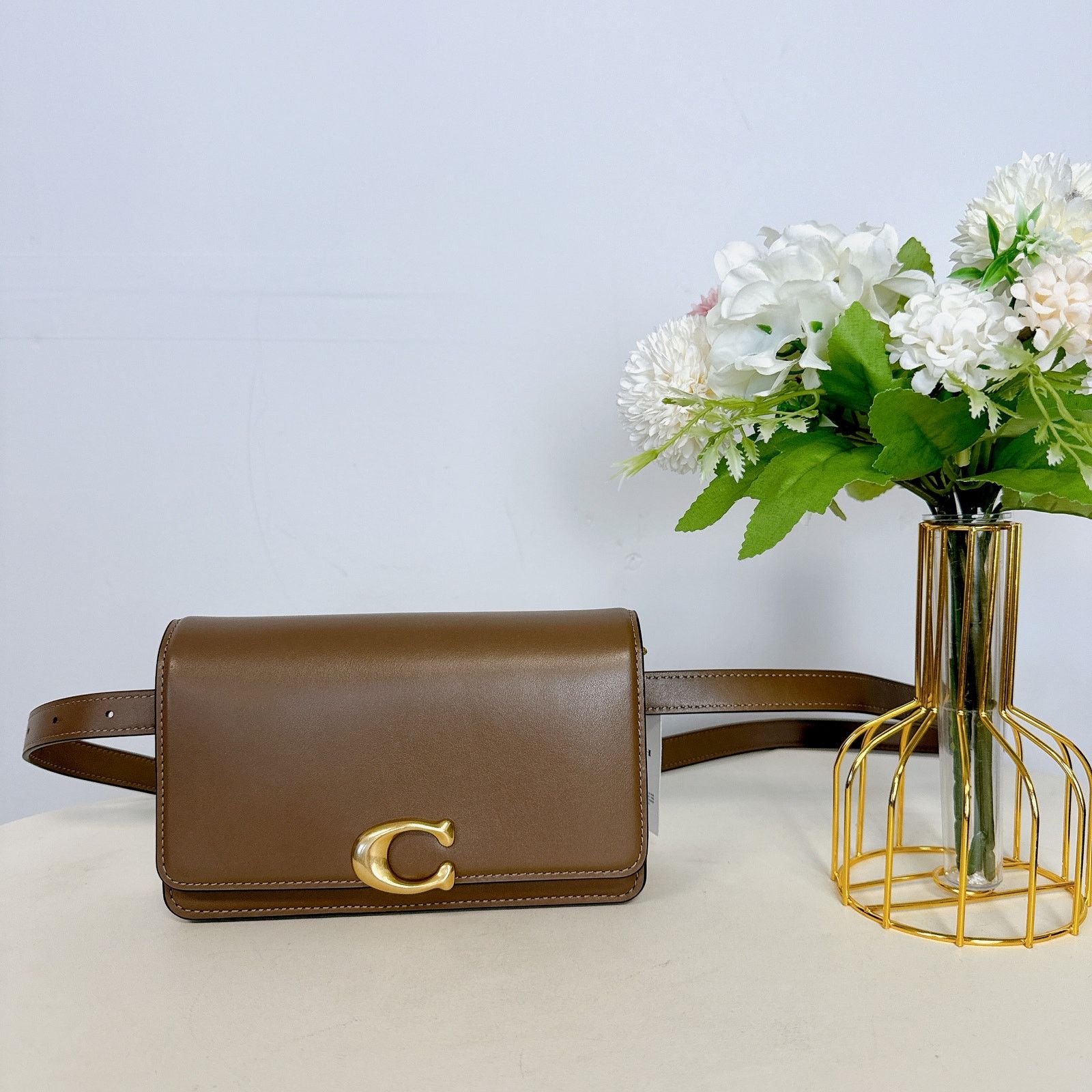 Coach Coach CJ826 BANDIT BELT BAG IN DARK STONE Size ONE SIZE - 2 Thumbnail