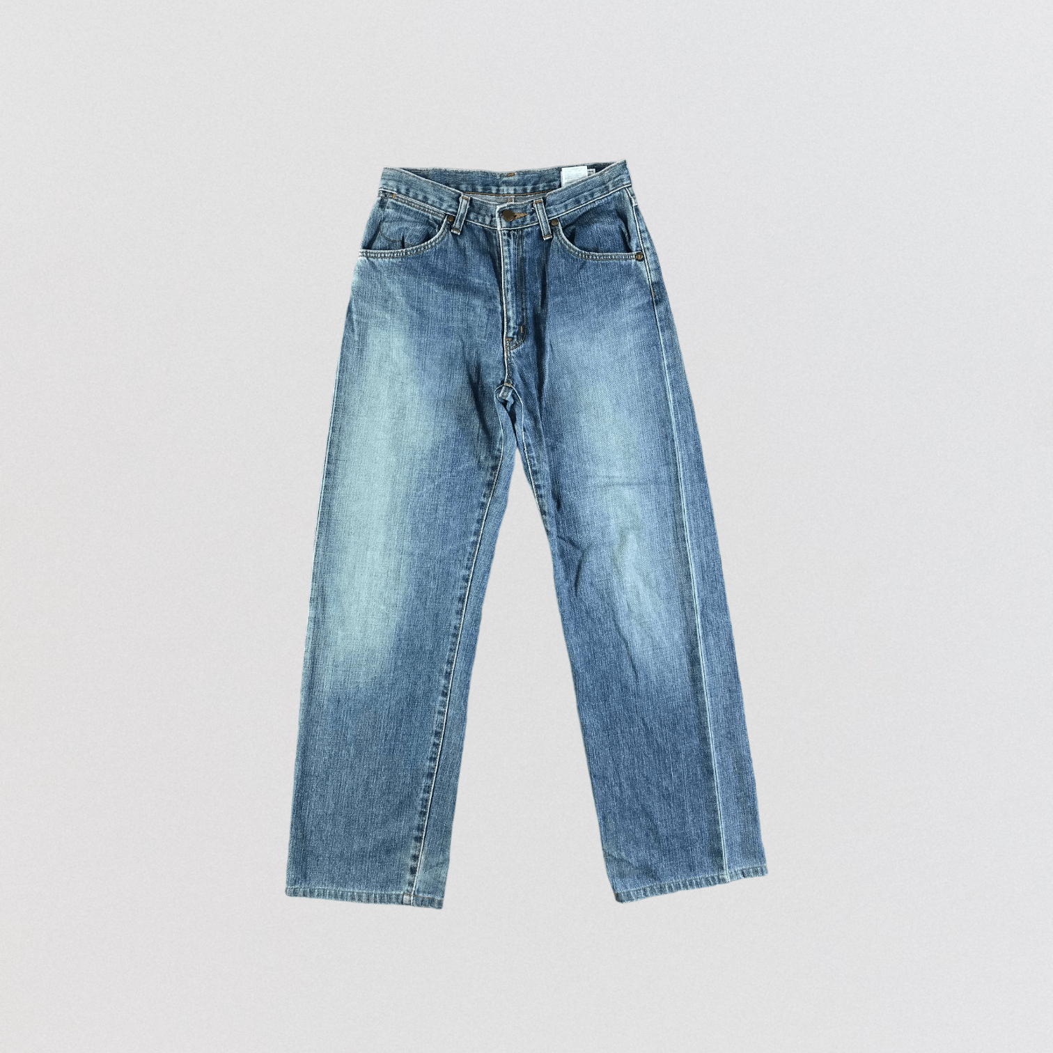Vintage Vintage Blue Wash Wrangler Selvedge Jeans-JM3571 Size US 28 / EU 44 - 1 Thumbnail