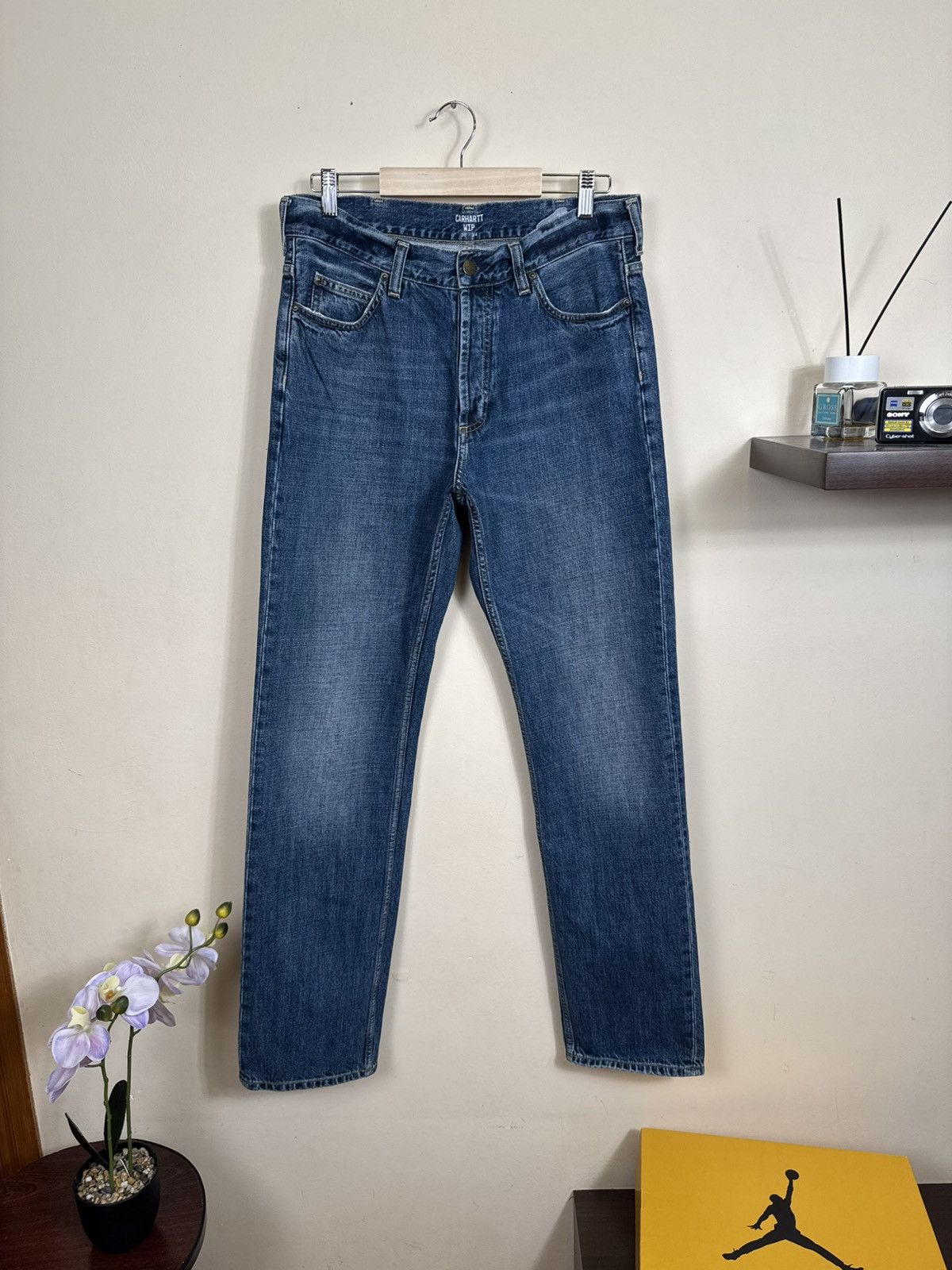 Carhartt Vintage Carhartt Jeans Marlow Denim Blue Pants 30x32 M Size US 32 / EU 48 - 2 Thumbnail