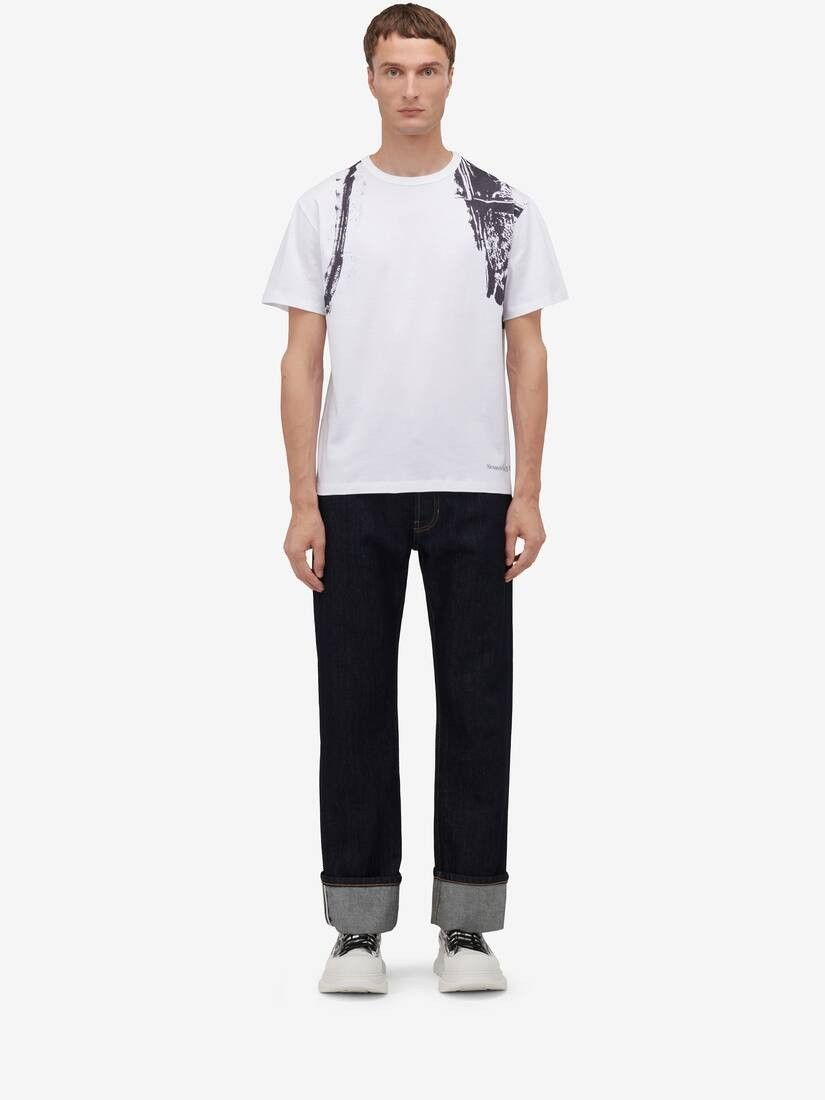 Alexander McQueen o1w1db10725 T- Shirt in White Size US L / EU 52-54 / 3 - 4 Thumbnail