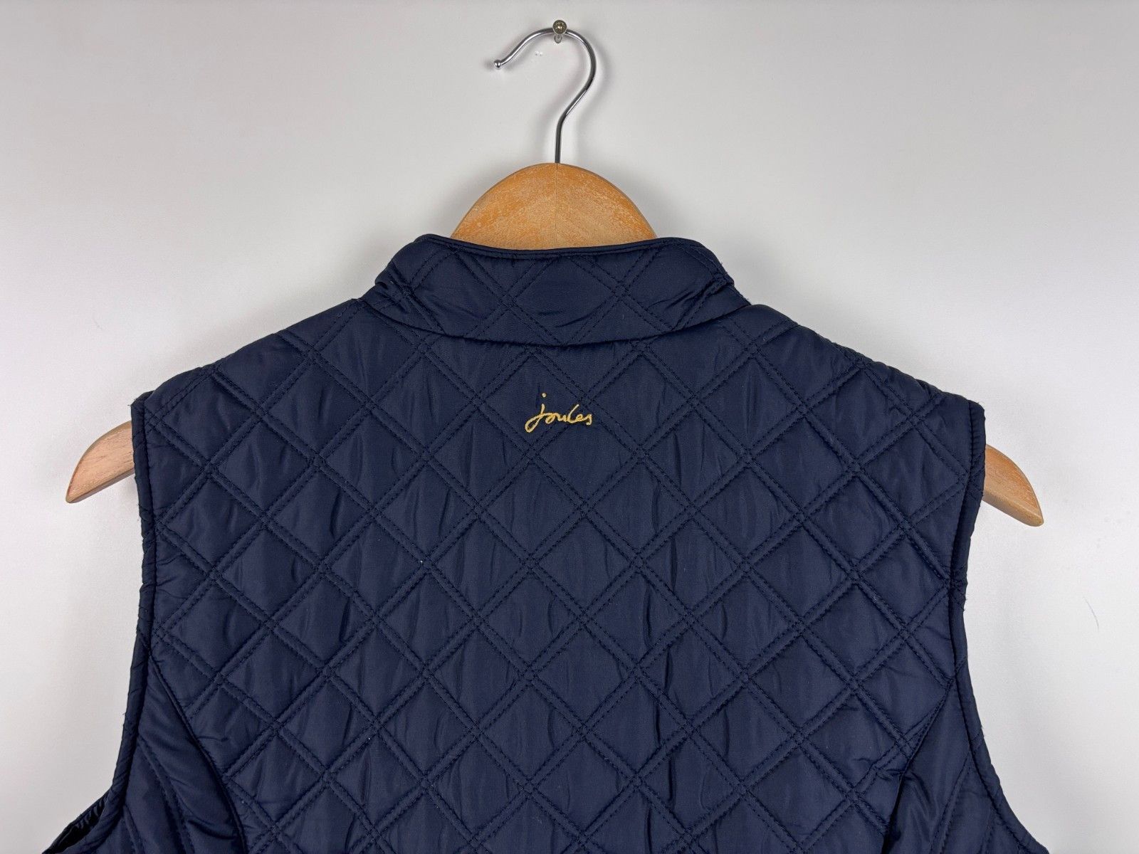 Other Joules Quilted Zip Vest Jacket Blue Size US 8 / EU 40 Size M / US 6-8 / IT 42-44 - 5 Thumbnail