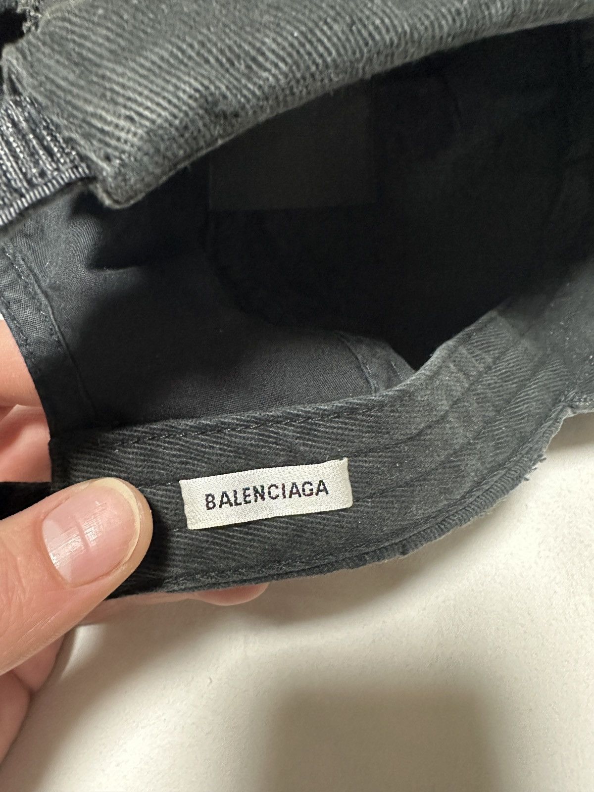 Balenciaga Balenciaga BB Laurel destroyed piercing cap Size ONE SIZE - 4 Thumbnail