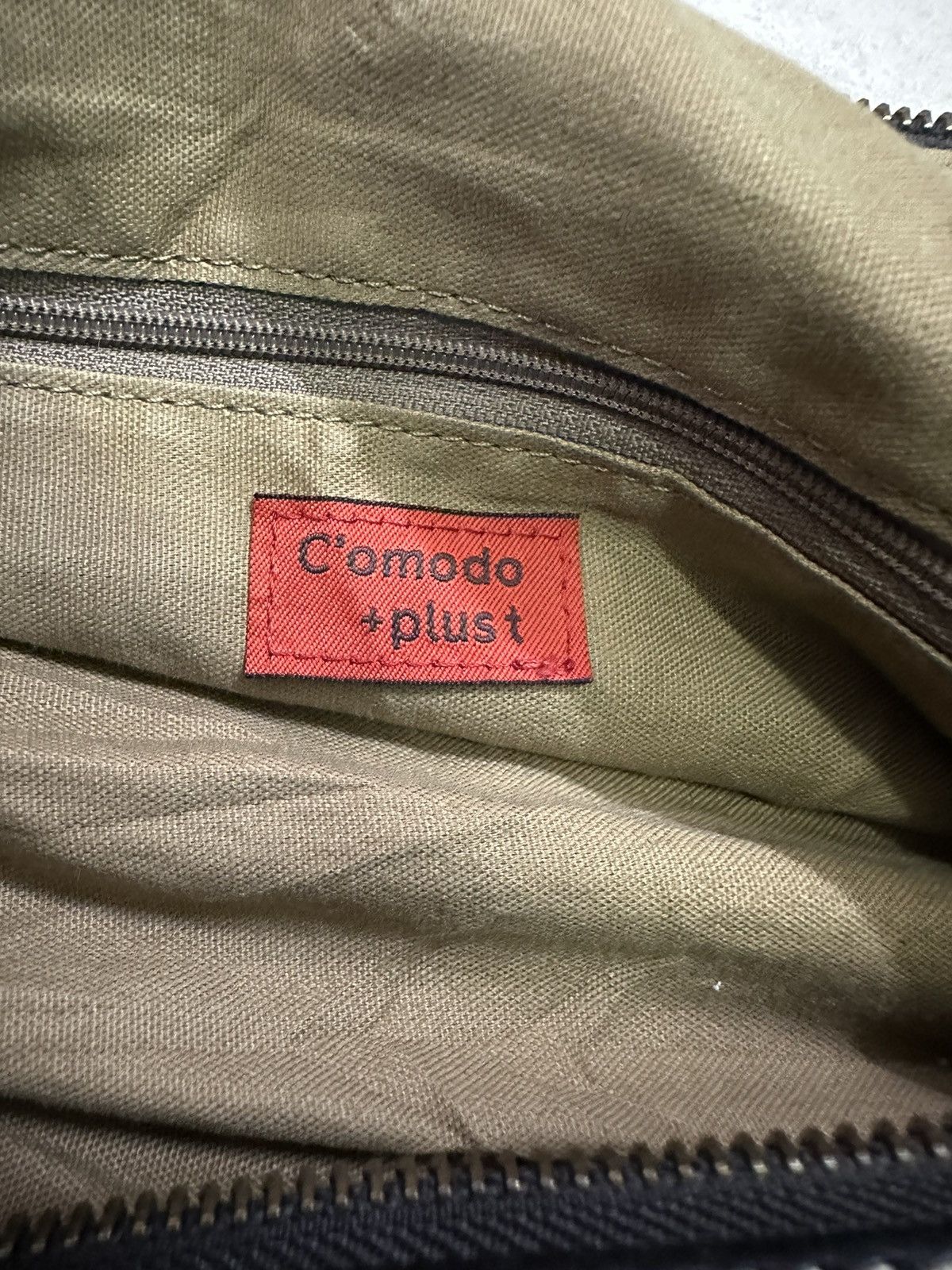 Japanese Brand COMODO PLUST BLACK LEATHER SHOULDER/CROSSBODY BAG Size ONE SIZE - 13 Thumbnail