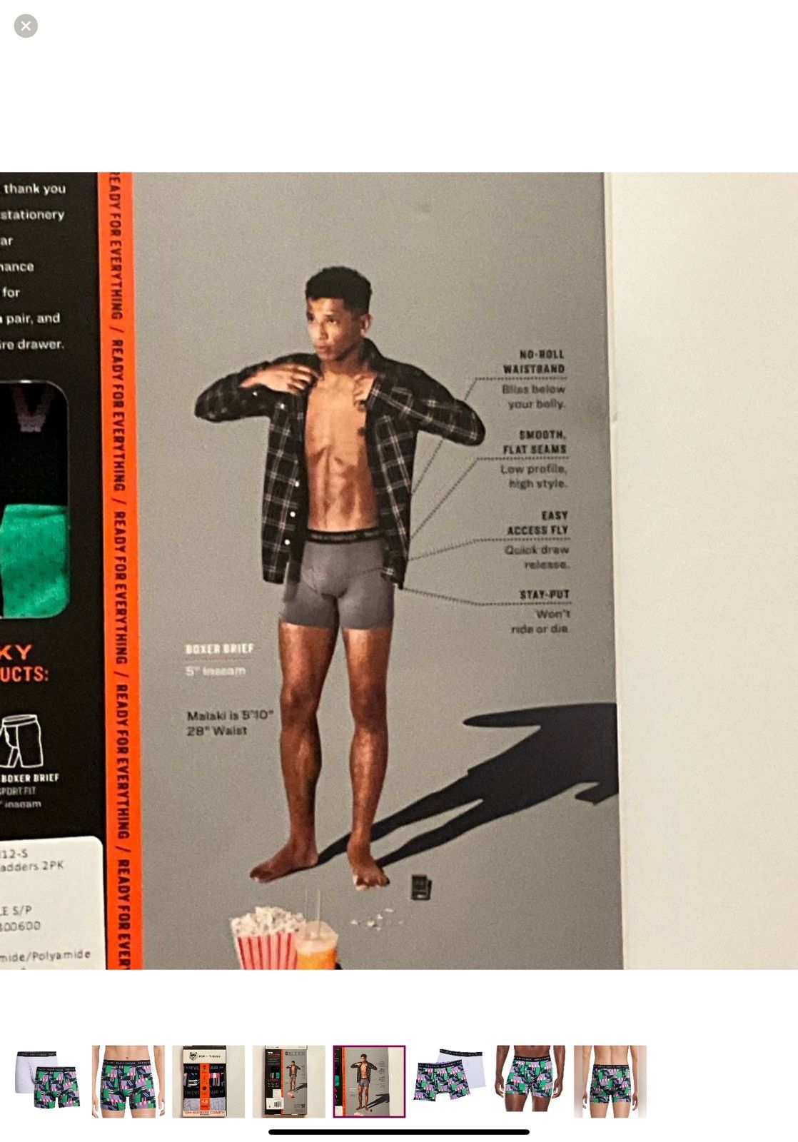 Other Pair of Thieves SUPERFIT Shoots & Ladders Boxer, 2-pack S Size 30 - 5 Thumbnail