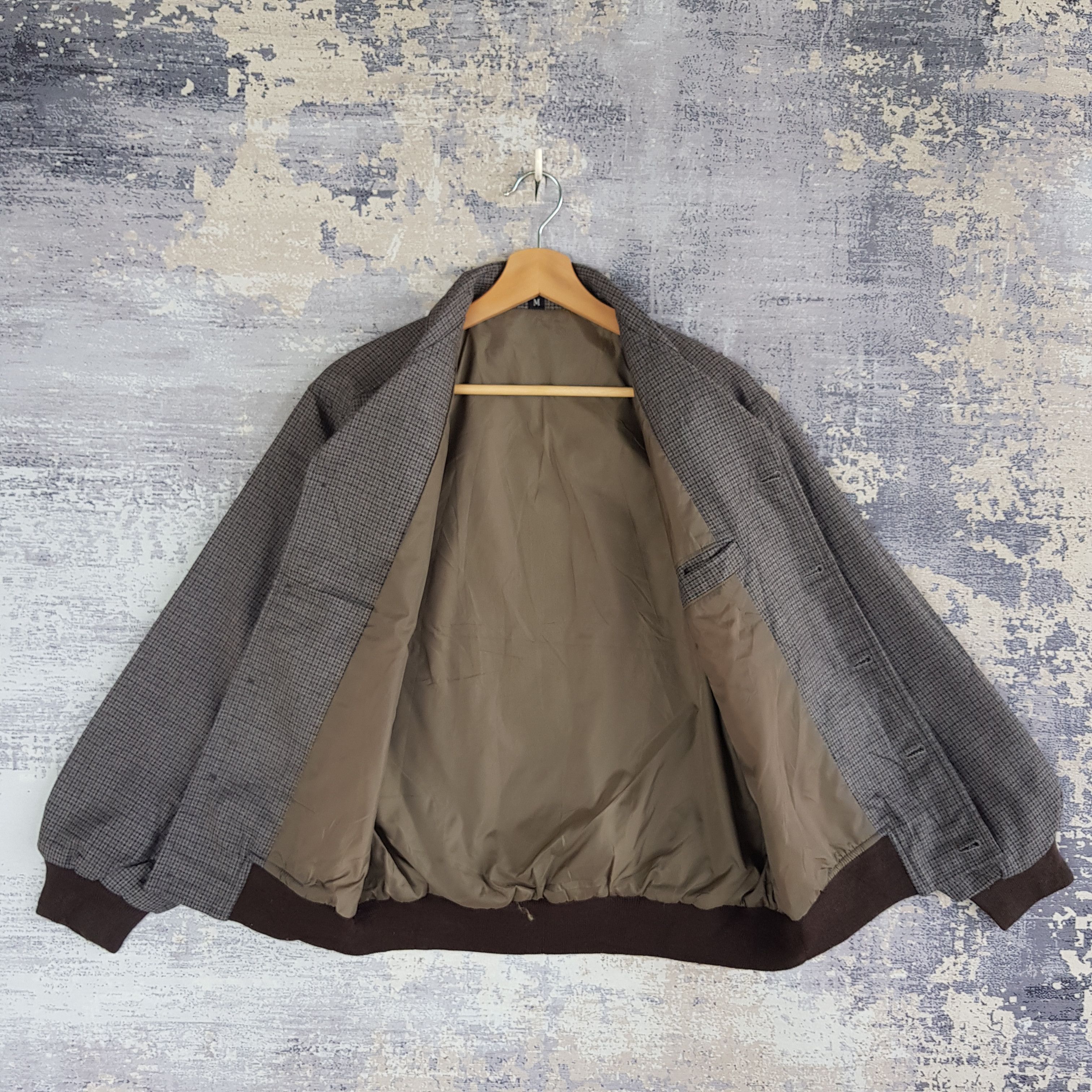 Japanese Brand × Vintage Vintage Japanese Varsity Jacket Bomber Wool Jacket Size US M / EU 48-50 / 2 - 4 Thumbnail