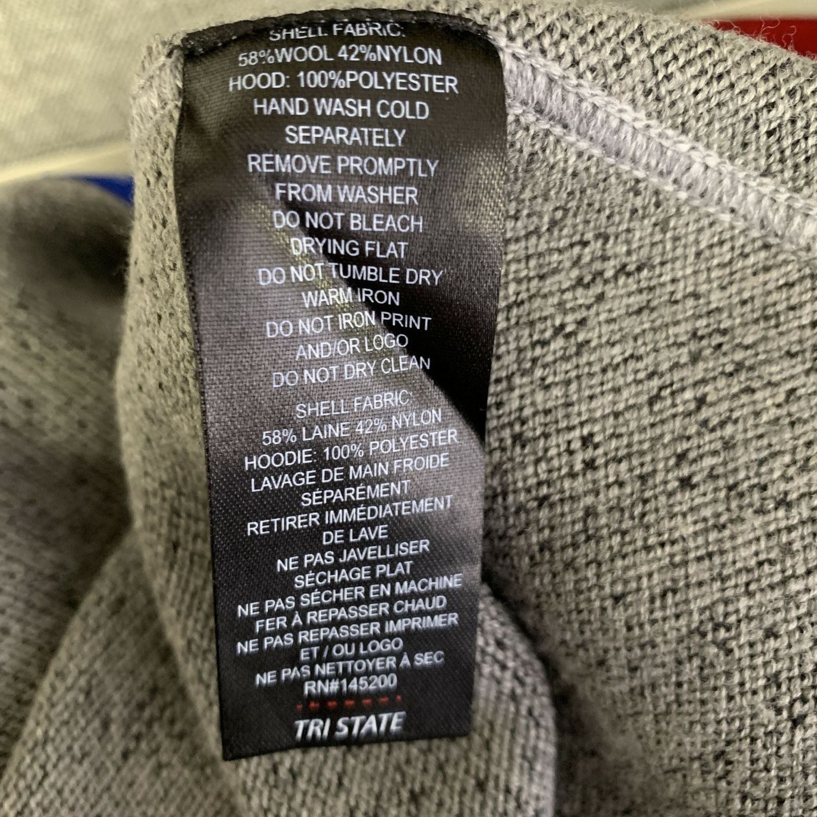 Other S Grey Black Wool Blend Double Breasted Jacket Size US S / EU 44-46 / 1 - 5 Thumbnail