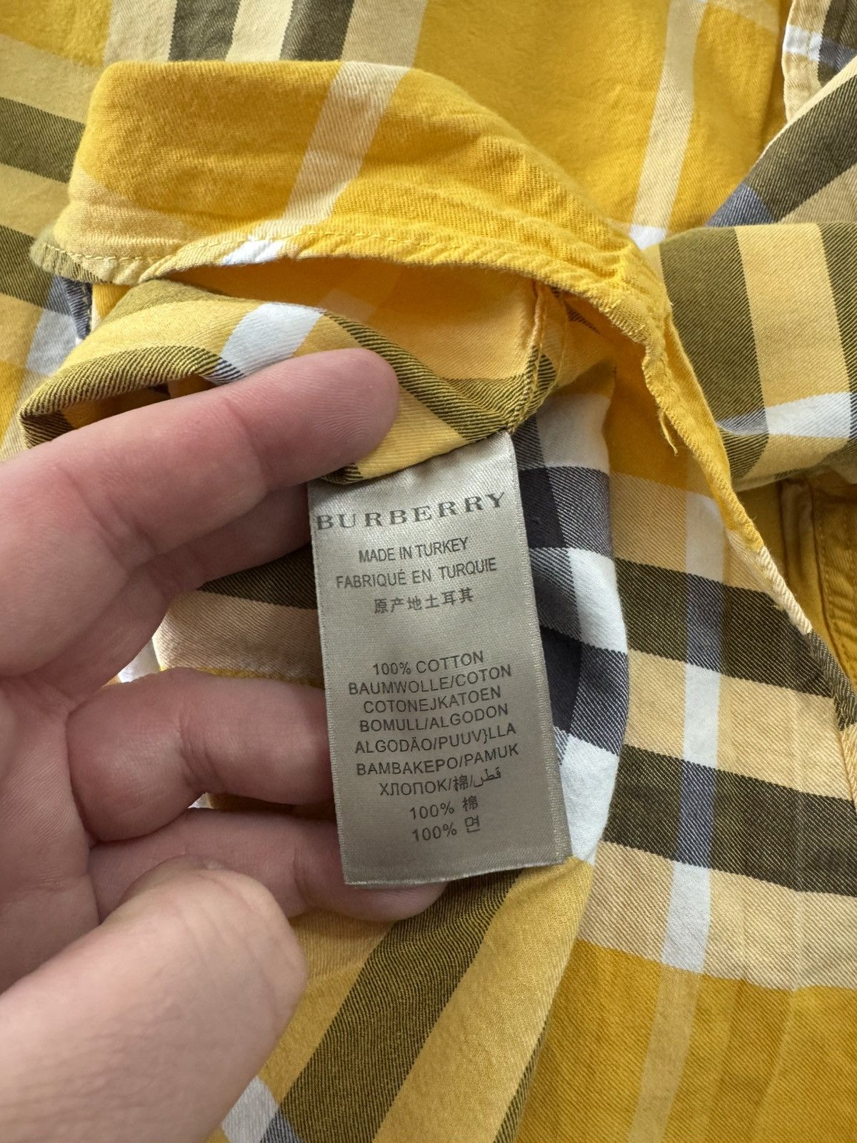 Burberry 🔥Burberry Nova Check Polo Shirt/Burberry Nova Check Shirt Size US L / EU 52-54 / 3 - 9 Thumbnail