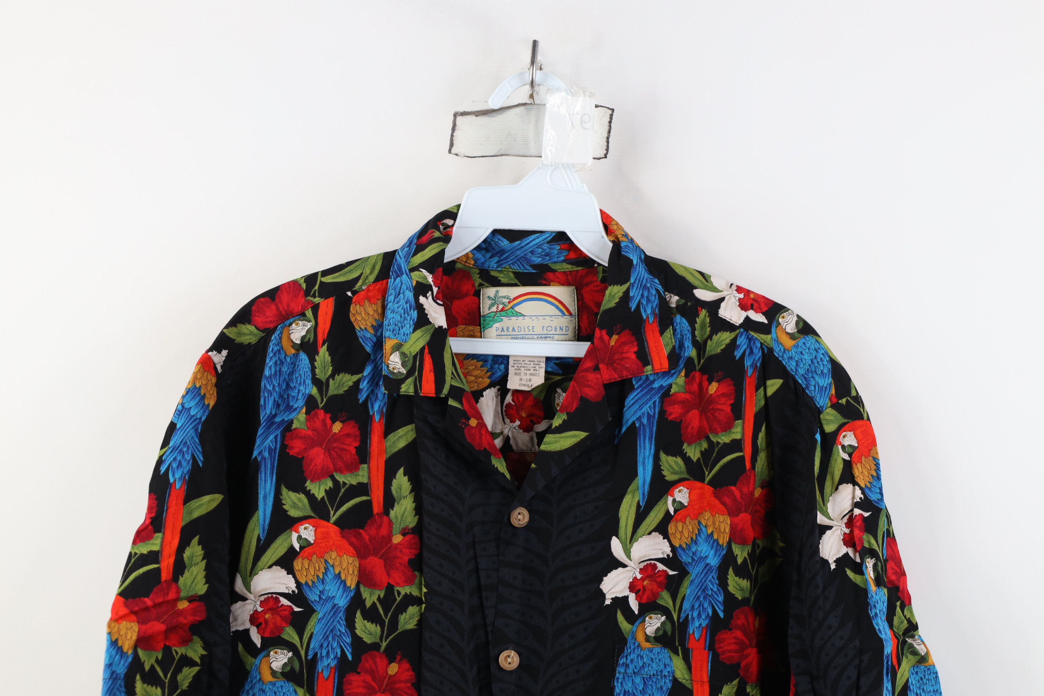 Vintage Vintage 80s 90s Toucan Magnum PI Tom Selleck Hawaiian Shirt Size US S / EU 44-46 / 1 - 2 Thumbnail