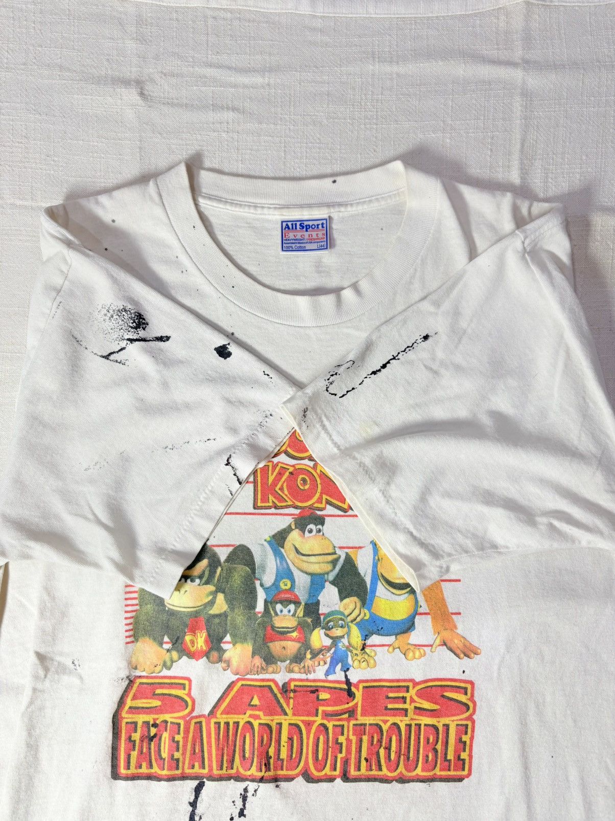 Vintage DONKEY KONG ALL CREW VTG Size US L / EU 52-54 / 3 - 4 Thumbnail