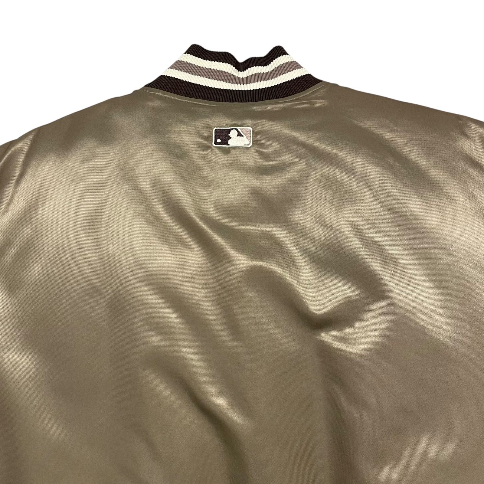 MLB RARE VTG 00s BOSTON RED SOX MAJESTIC AUTHENTIC SATIN JACKET Size US L / EU 52-54 / 3 - 3 Thumbnail