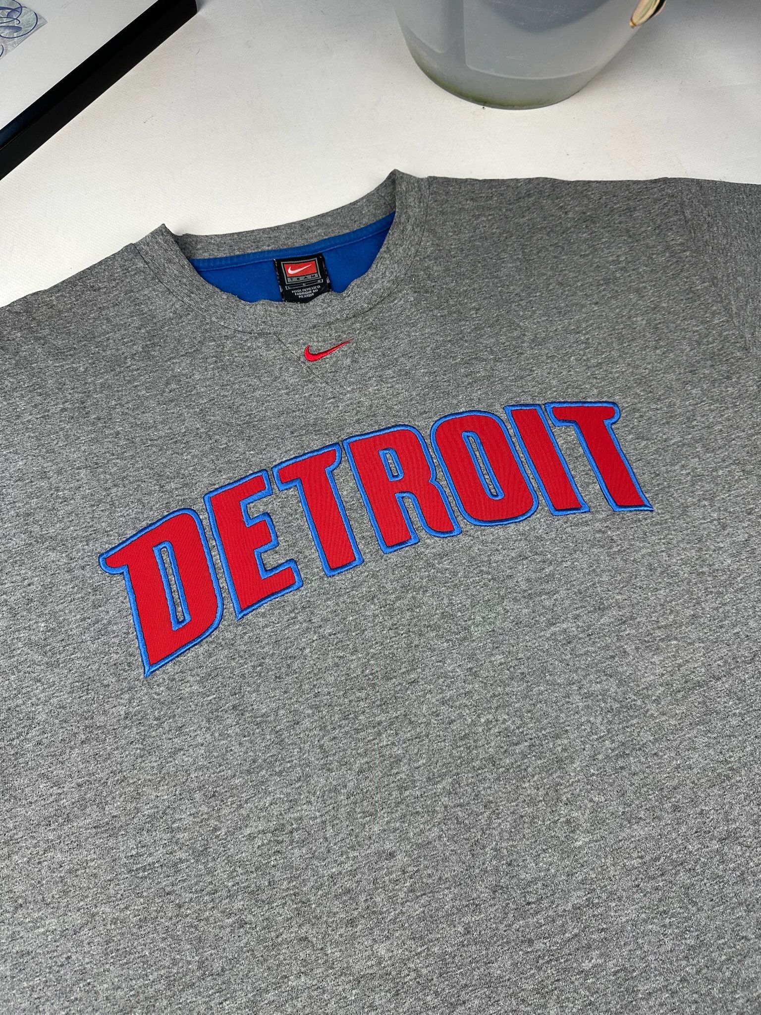 Nike Vintage Nike Detroit techno t shirt rave tee acid house Size US L / EU 52-54 / 3 - 2 Thumbnail