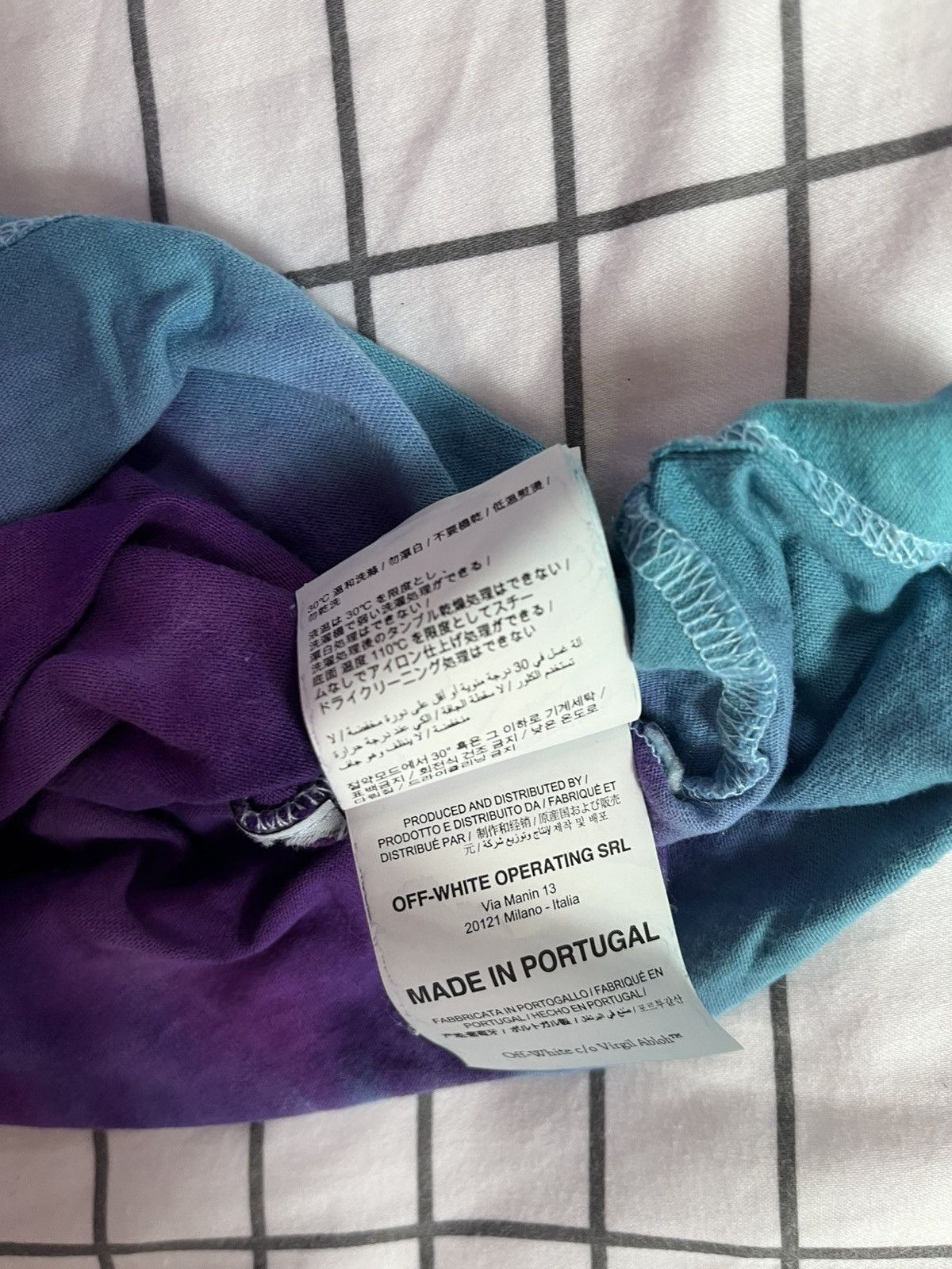 Off-White Off-White Pascal Hand Gun Shirt Tie Dye Size US S / EU 44-46 / 1 - 8 Thumbnail