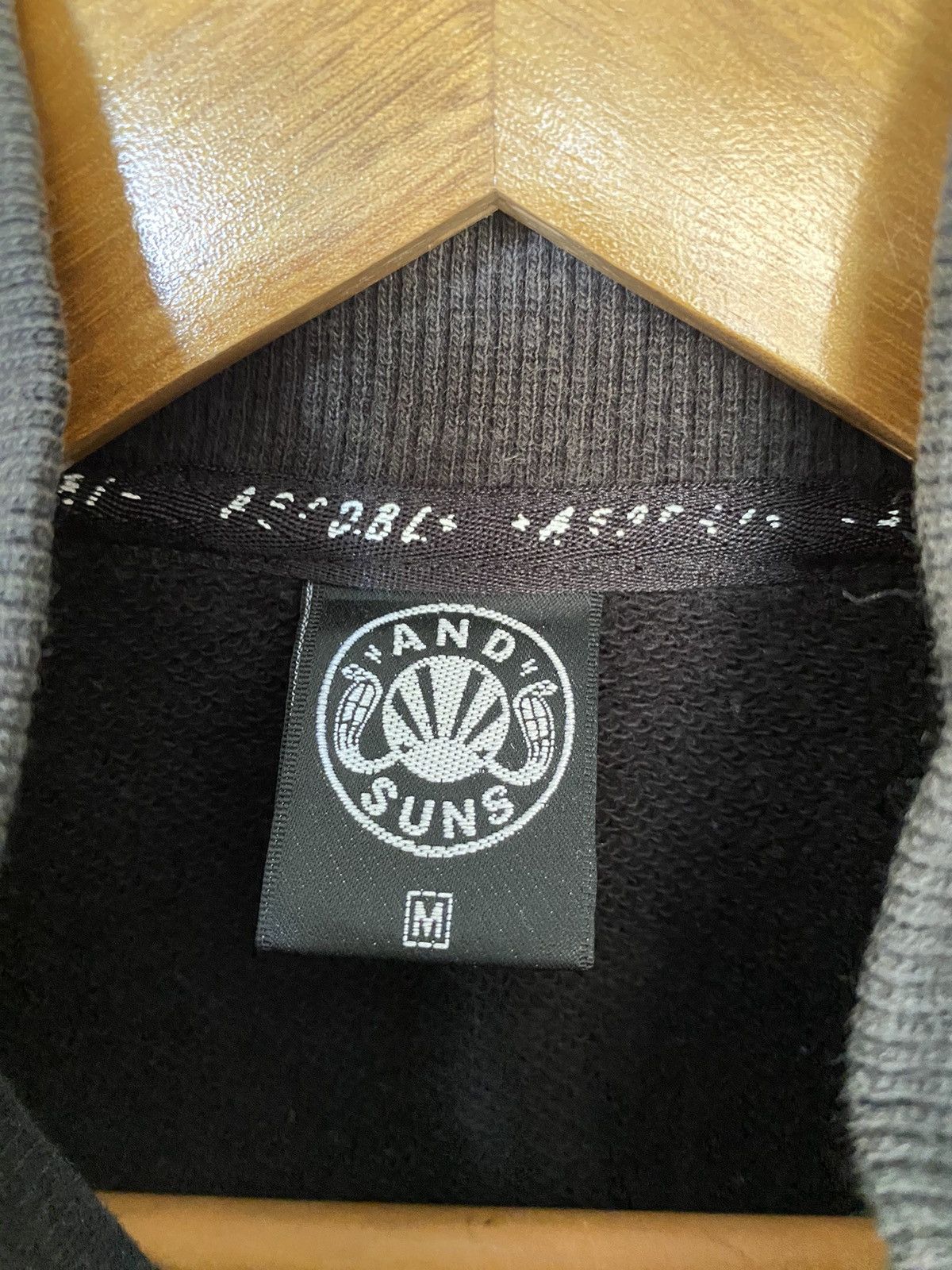 ANDSUNS Andsuns Japan “TRIPE A” zipper sweater Size US M / EU 48-50 / 2 - 10 Thumbnail