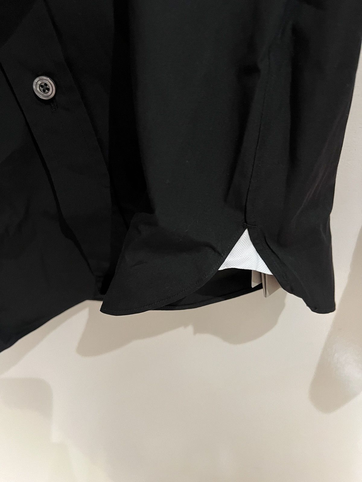 Tom Ford TOM FORD Black Dress Shirt Size 17 43 Long Sleeves Cotton Size US L / EU 52-54 / 3 - 3 Thumbnail