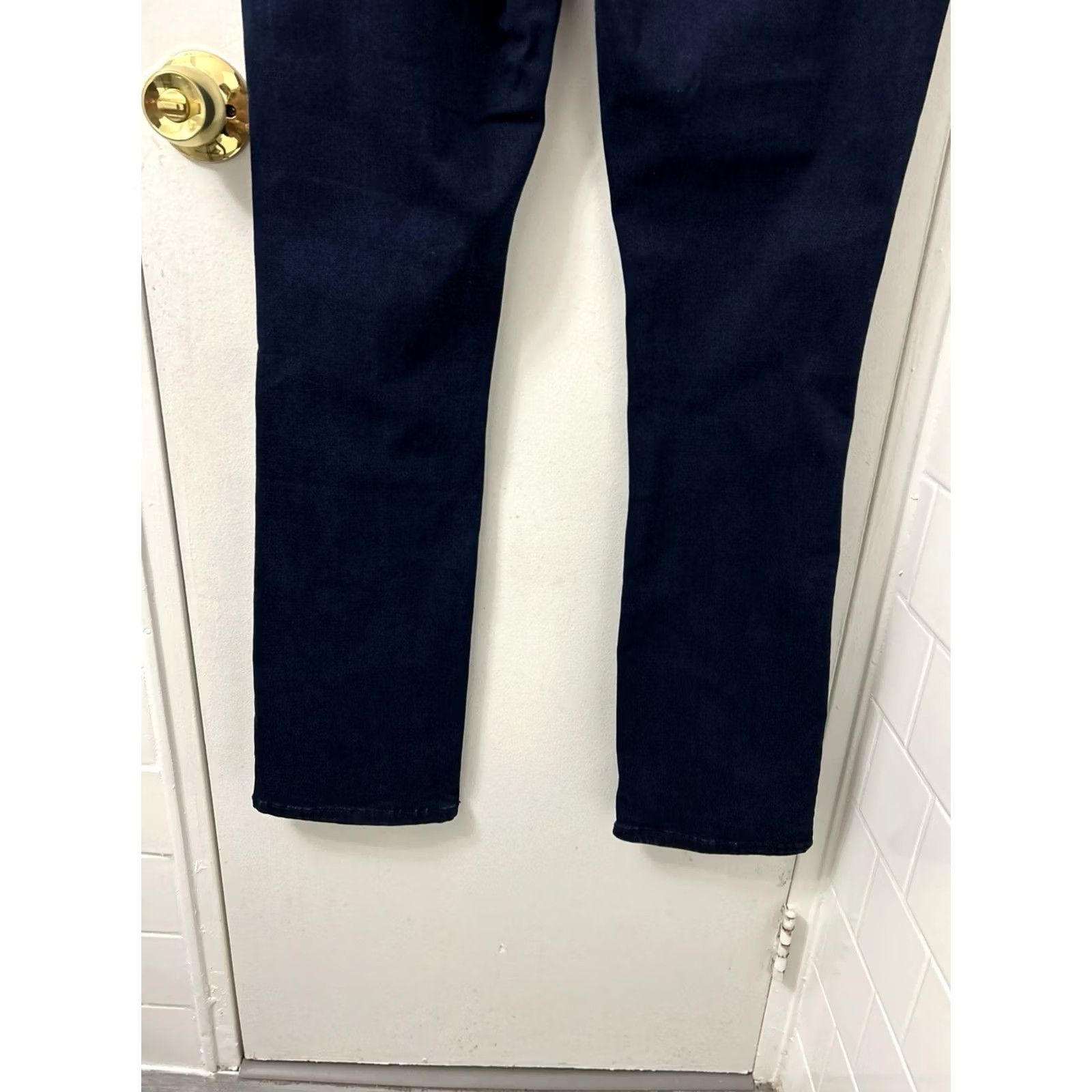 Vintage VINTAGE Lola Jeans Womens Jeans 34x32 Blue High Rise Straight Pockets YKK Size 34x32 Womens Size 24" / US 00 / IT 34 - 7 Thumbnail