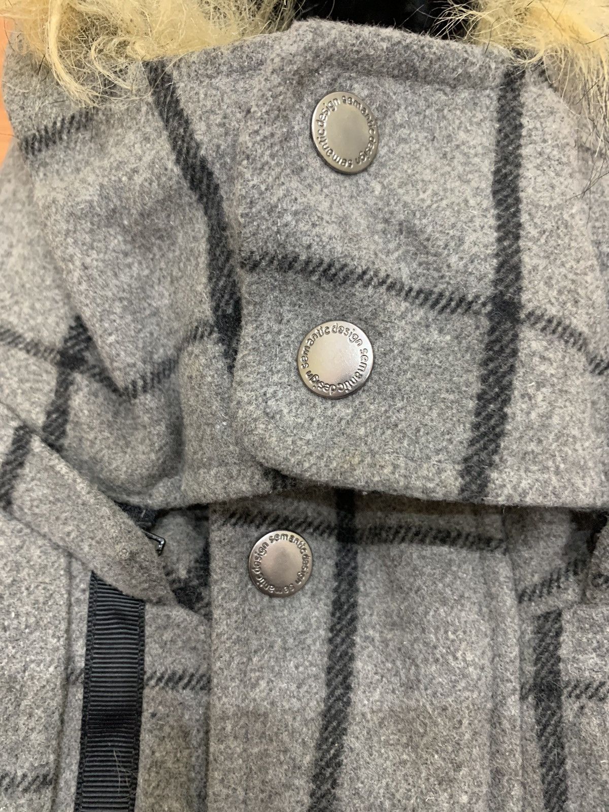 If Six Was Nine × Japanese Brand × Le Grande Bleu (L.G.B.) Semantic design Fur hoodie bondage multipocket LGB style Size US L / EU 52-54 / 3 - 12 Thumbnail